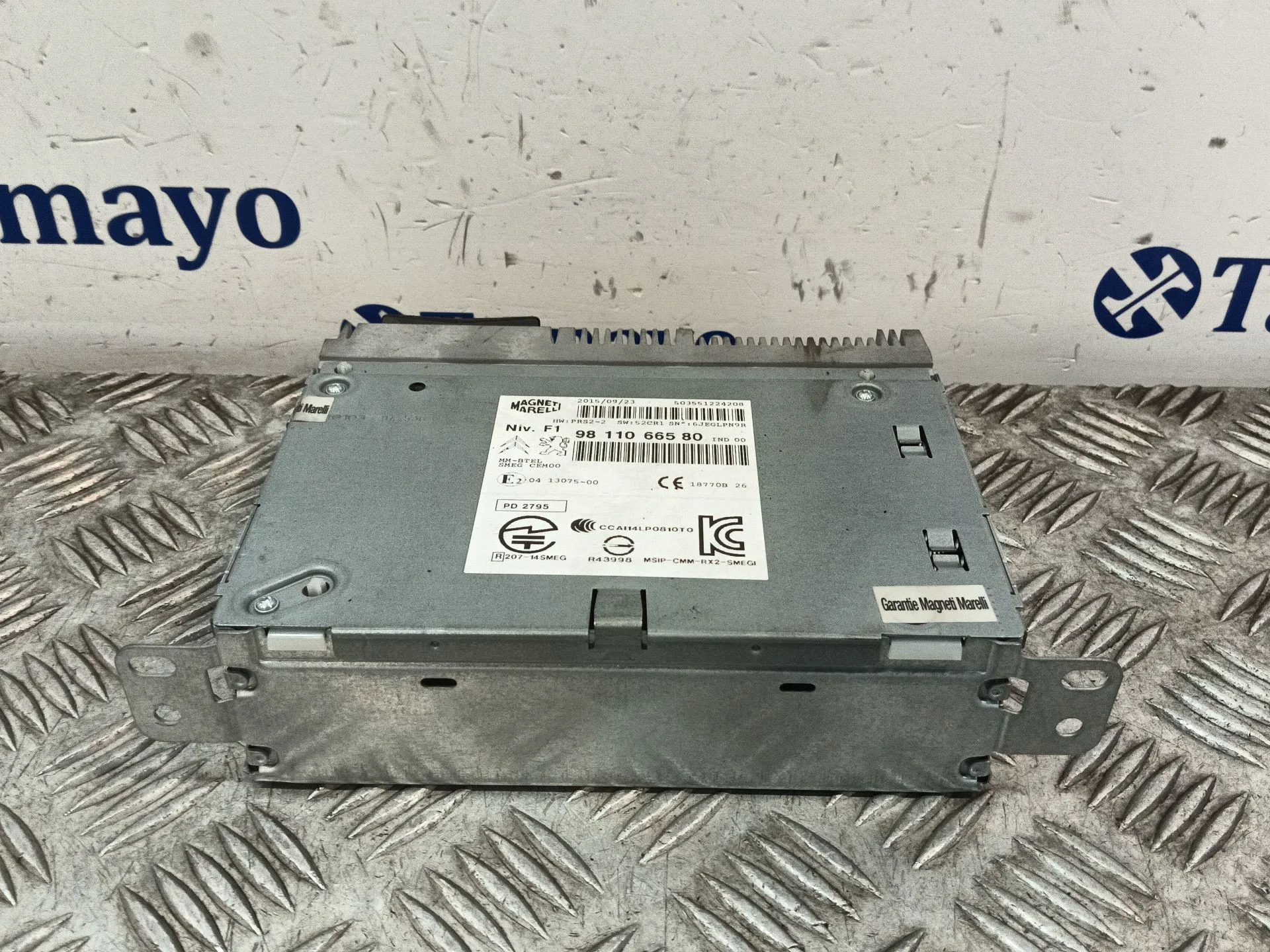 Sistema Audio / Radio Cd para Peugeot 208 I (Ca_, Cc_)