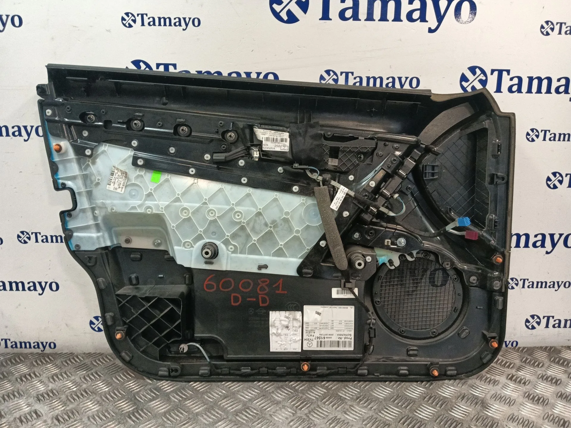 Guarnecido Puerta Delantera Derecha para Mercedes-Benz Clase C (W204)