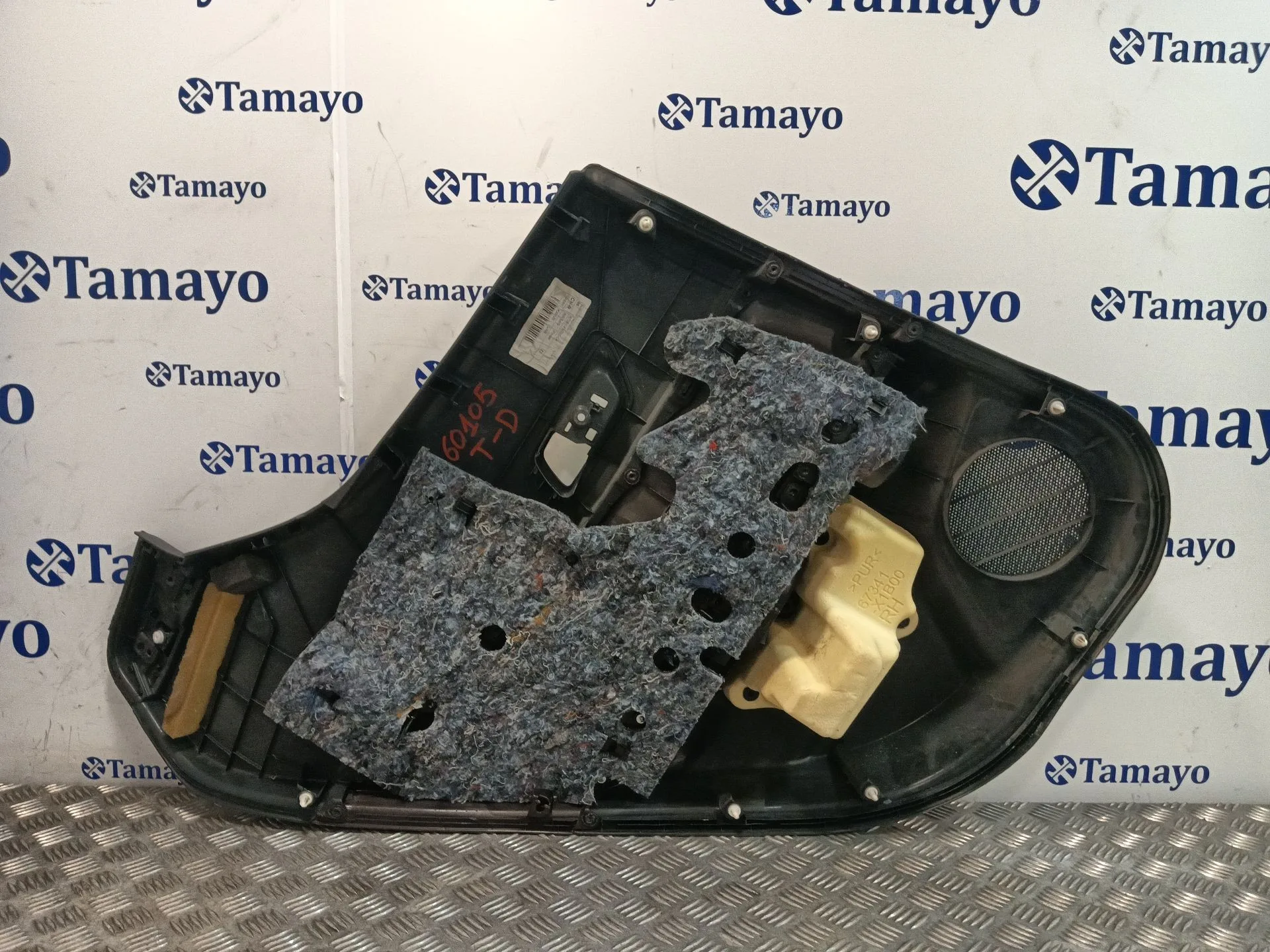 Guarnecido Puerta Trasera Derecha para Toyota C-Hr (_X1_)