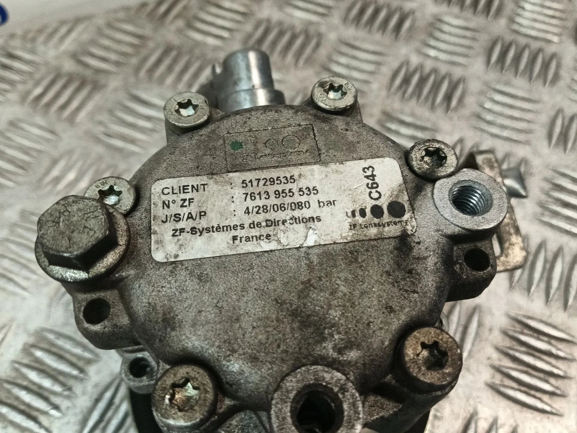 Bomba Direccion para Fiat Doblo Furgoneta/Monovolumen (223_)
