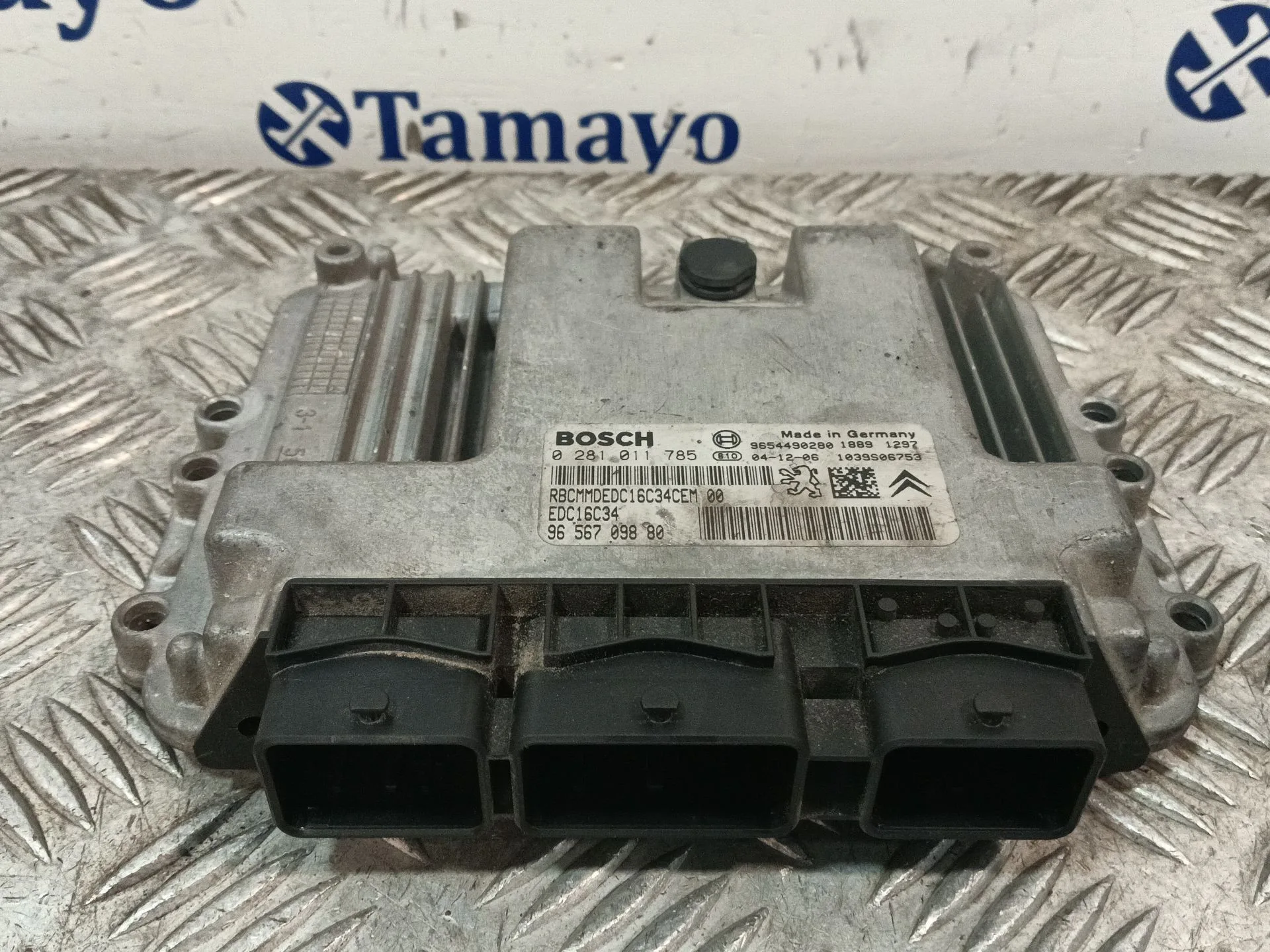Centralita Motor Uce para Citroën C2 (Jm_)
