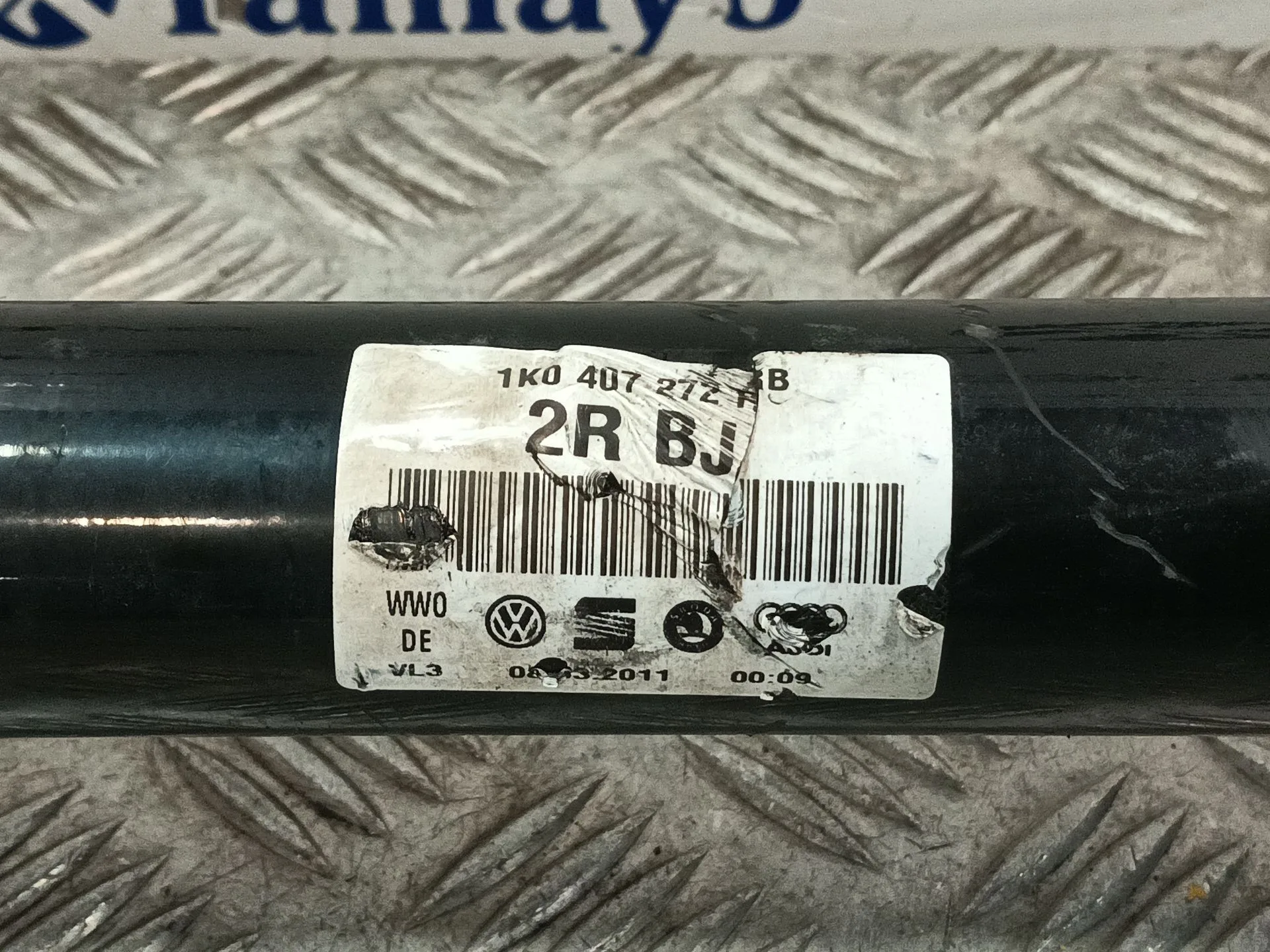 Transmision Delantera Derecha para Volkswagen Passat B7 Variant (365)