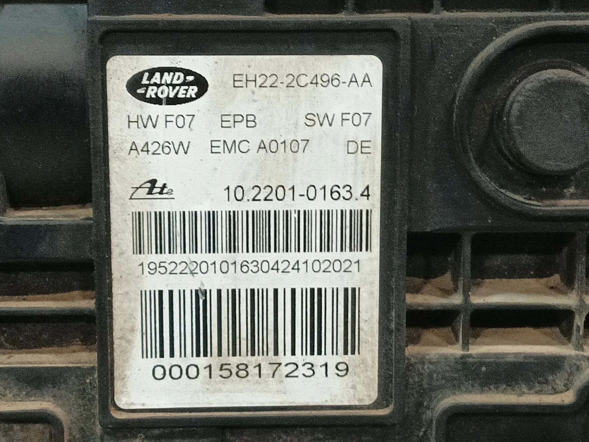 Freno De Mano Electrico para Land Rover Discovery Iv (L319)