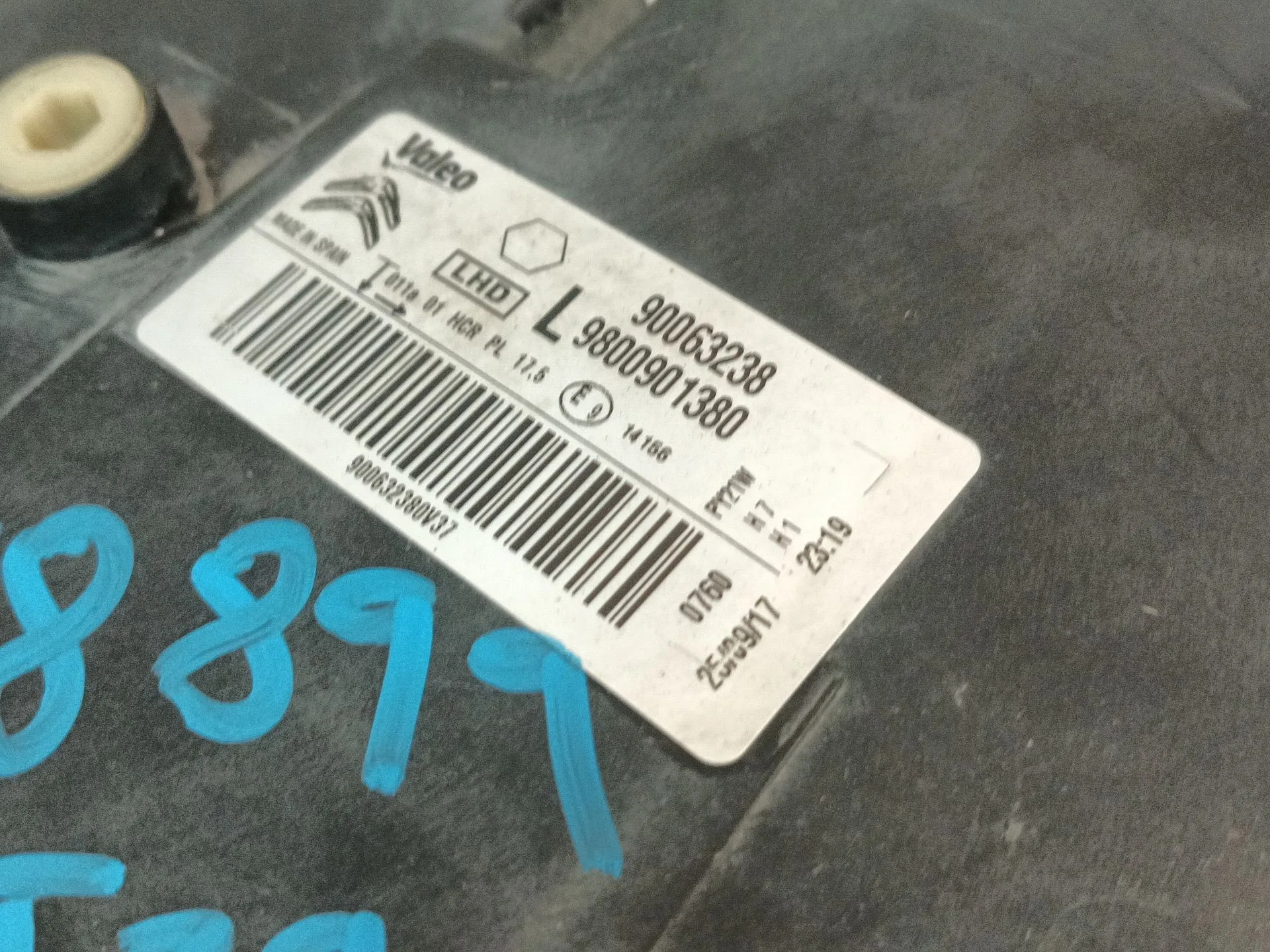 Faro Izquierdo para Citroën C4 Cactus