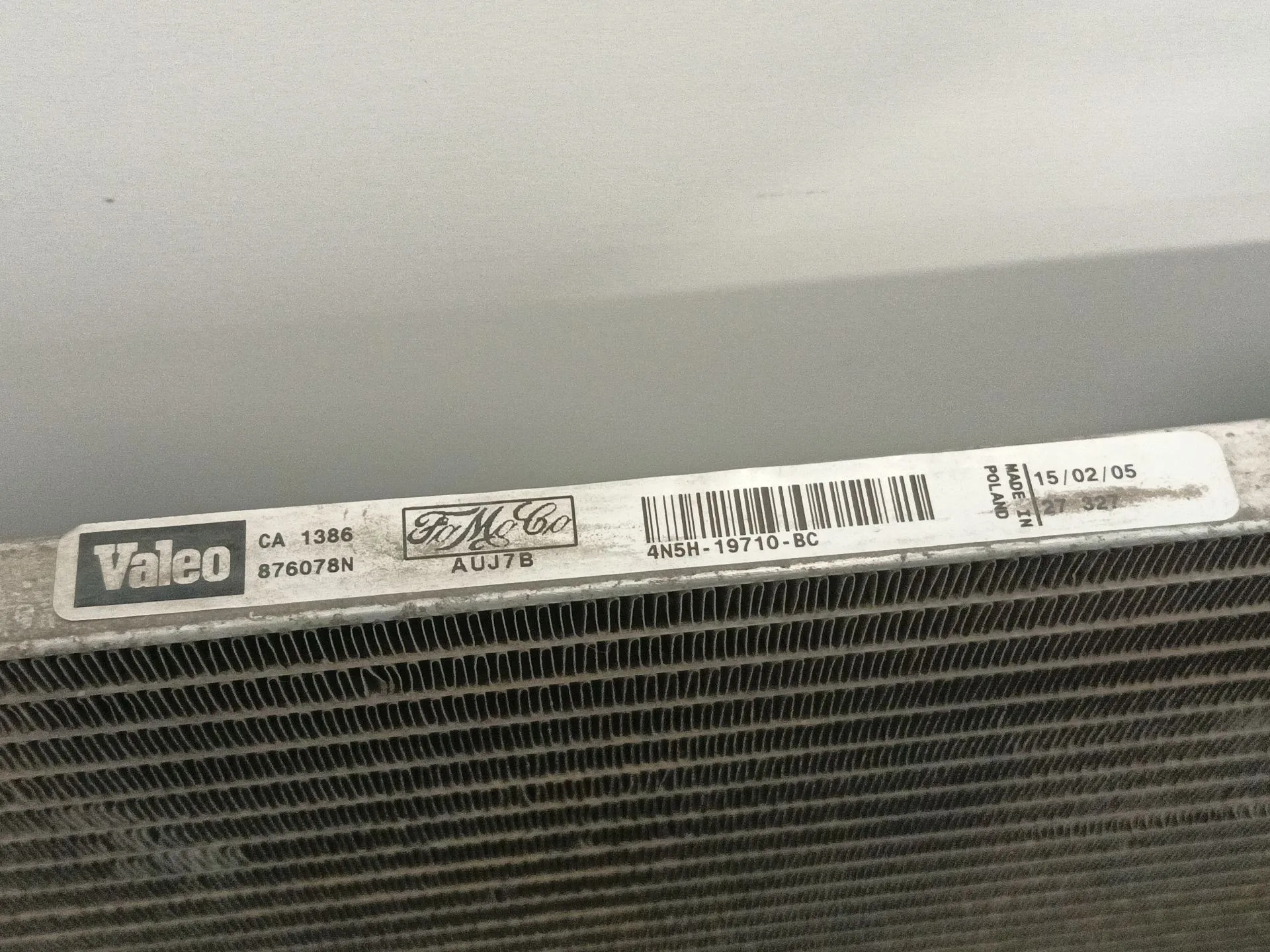 Condensador / Radiador Aire Acondicionado para Volvo V50 Familiar