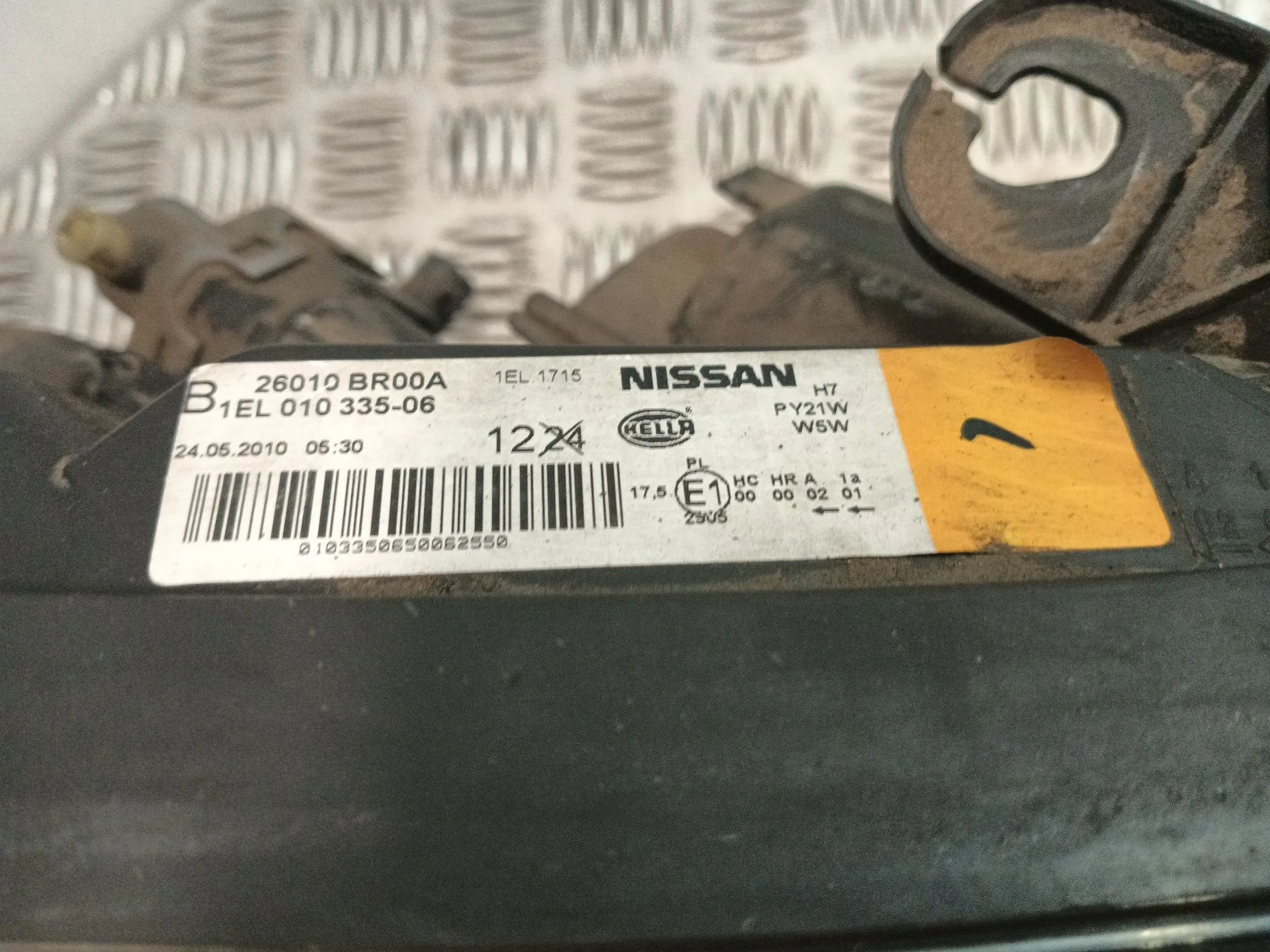 Faro Derecho para Nissan Qashqai I (J10, Nj10)