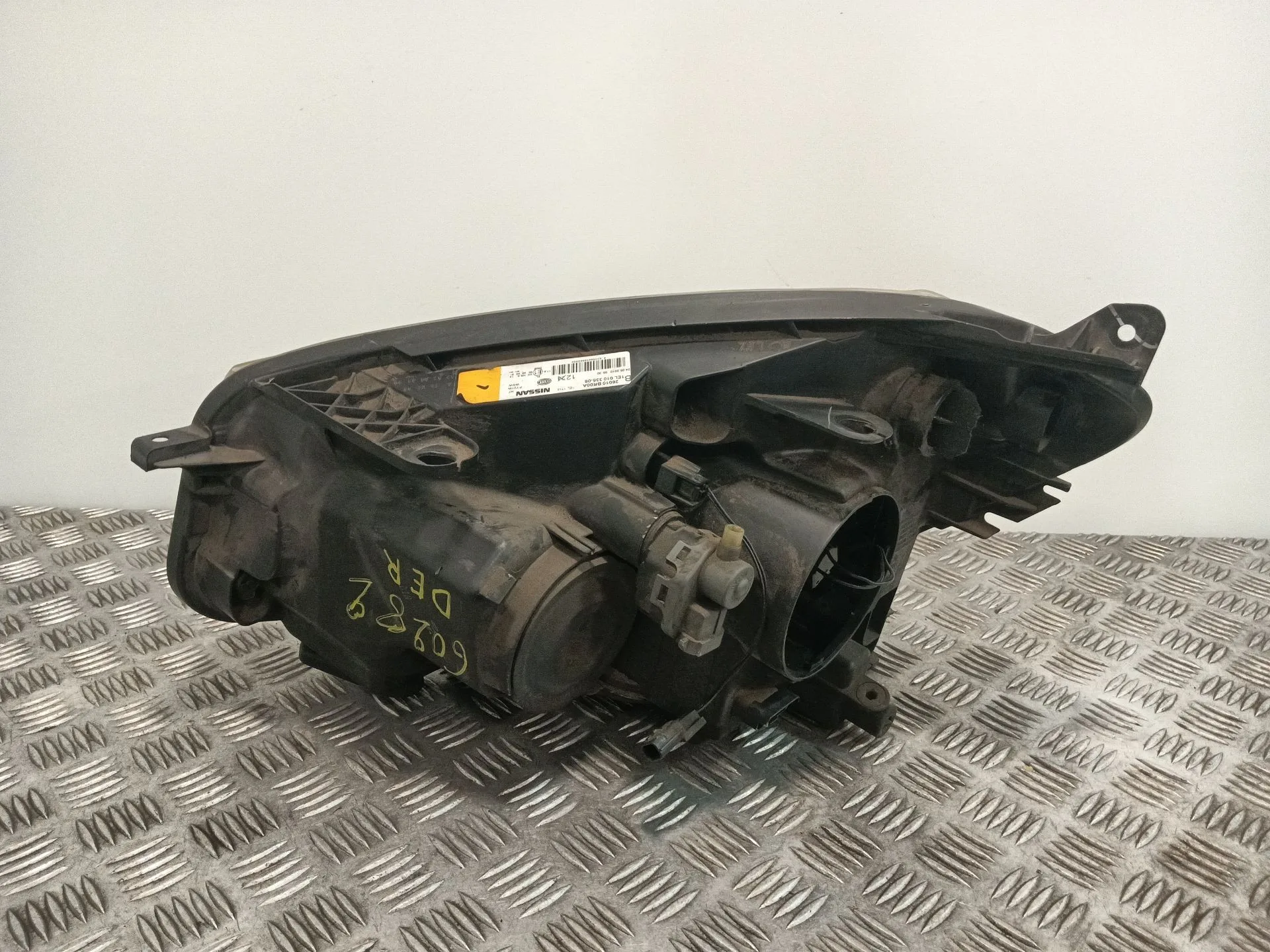 Faro Derecho para Nissan Qashqai I (J10, Nj10)