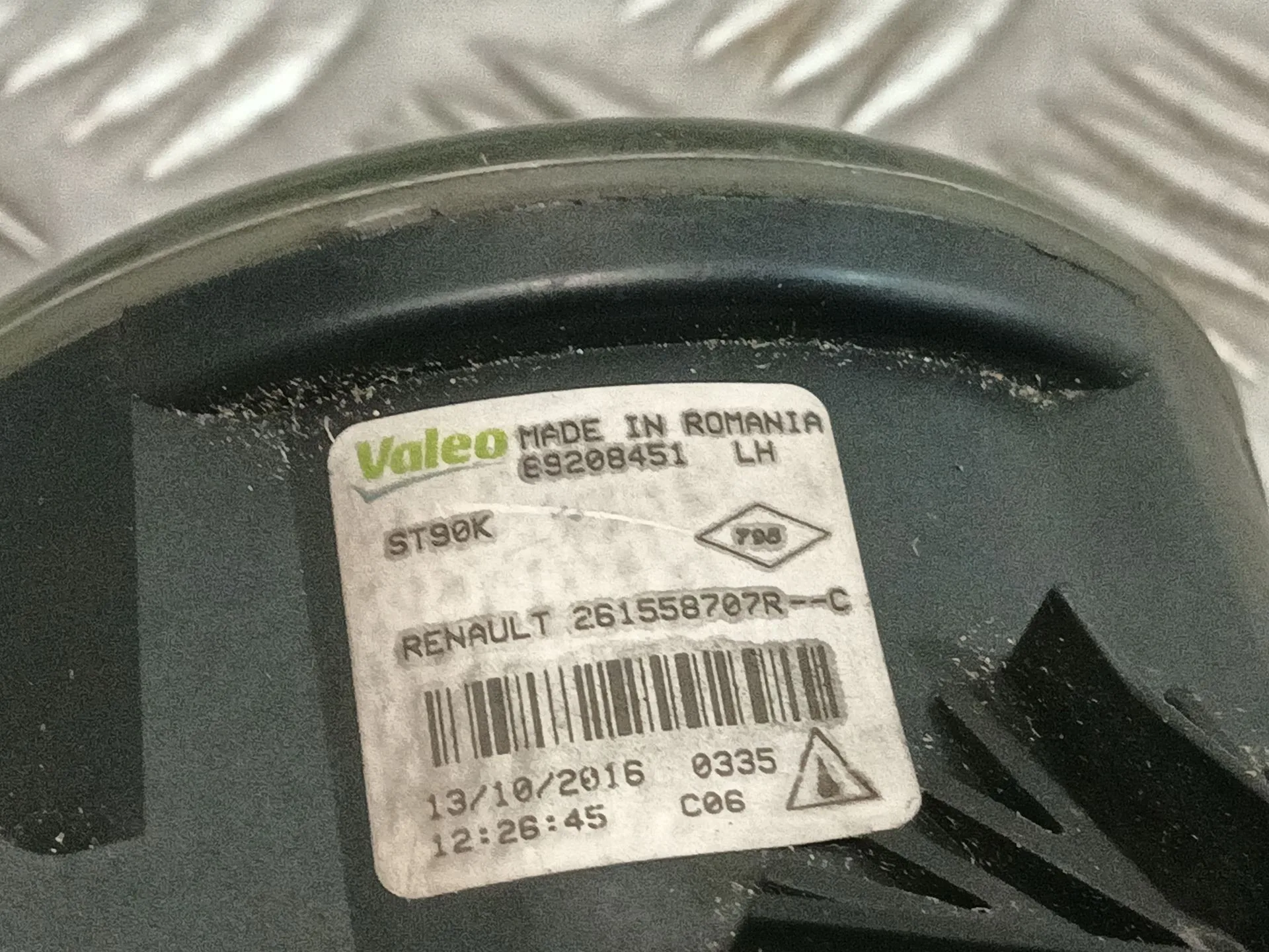 Faro Antiniebla Izquierdo para Renault Scenic Iv (J9_)