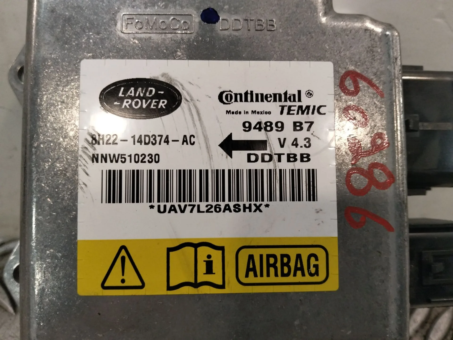 Centralita Airbag para Land Rover Range Rover Sport I (L320)
