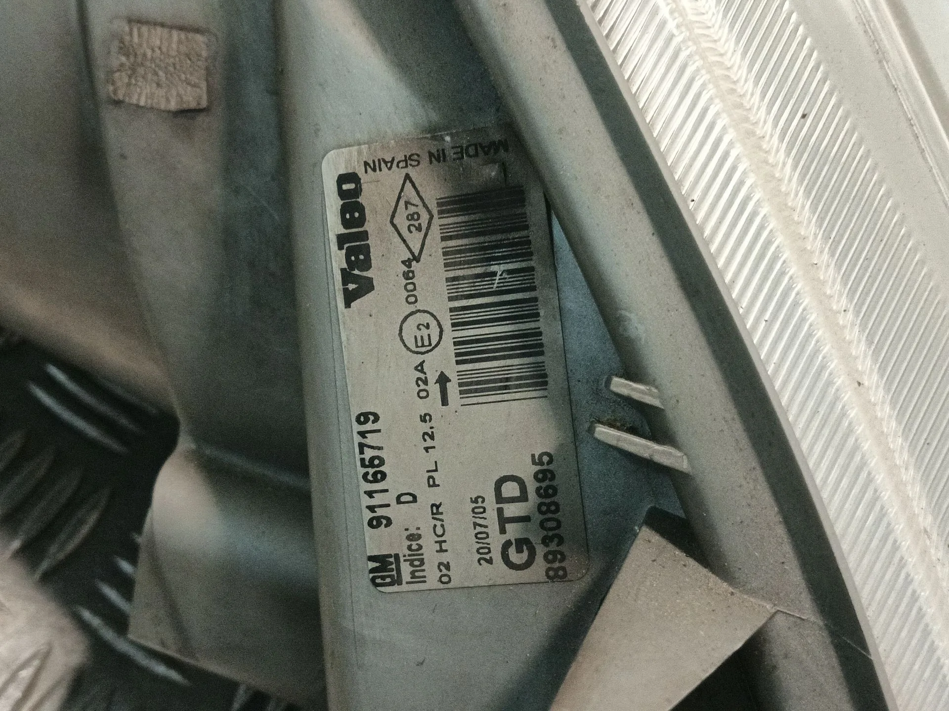 Faro Izquierdo para Opel Vivaro A Furgoneta (X83)