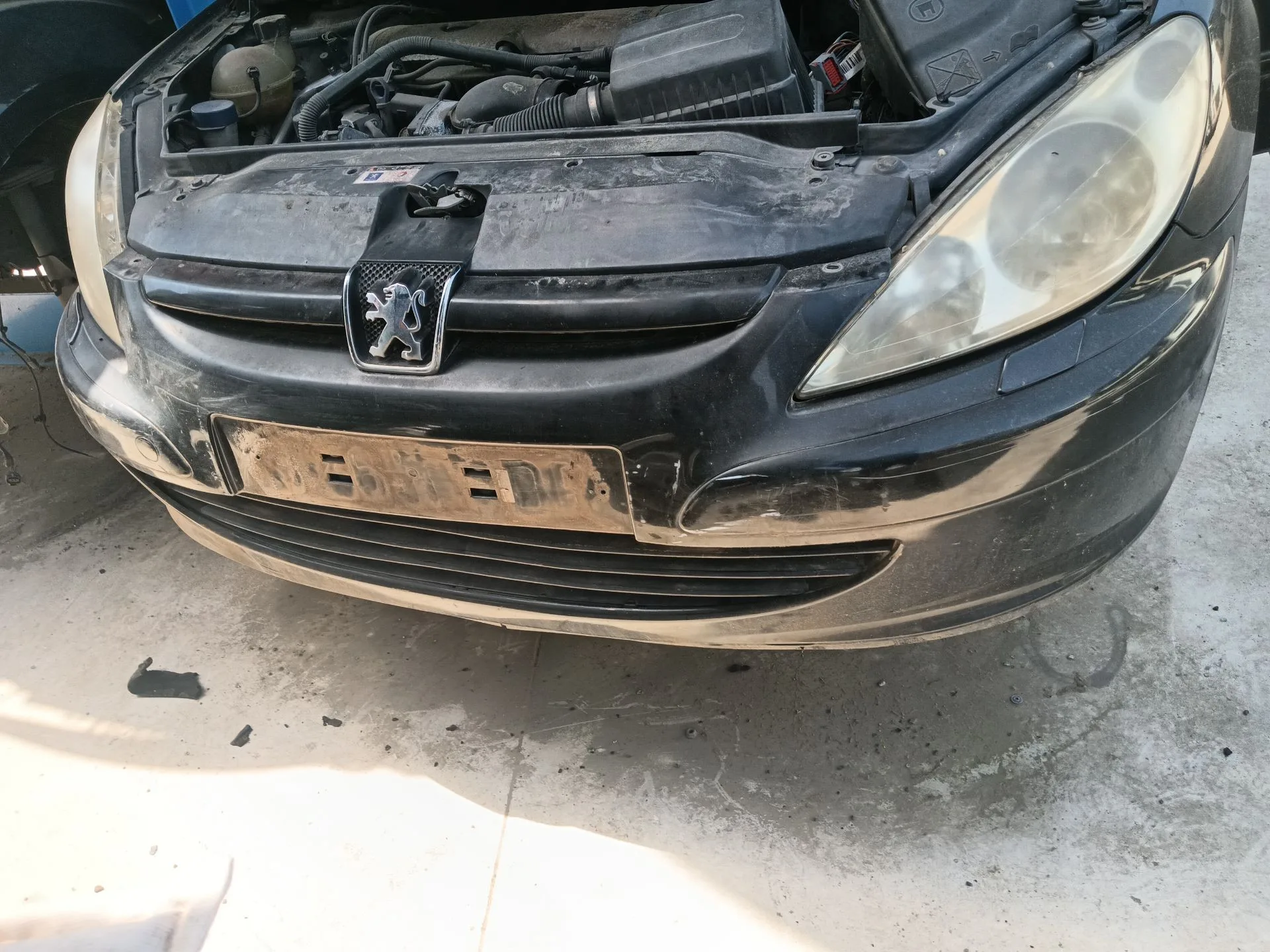 Paragolpes Delantero para Peugeot 307 Cc (3B)
