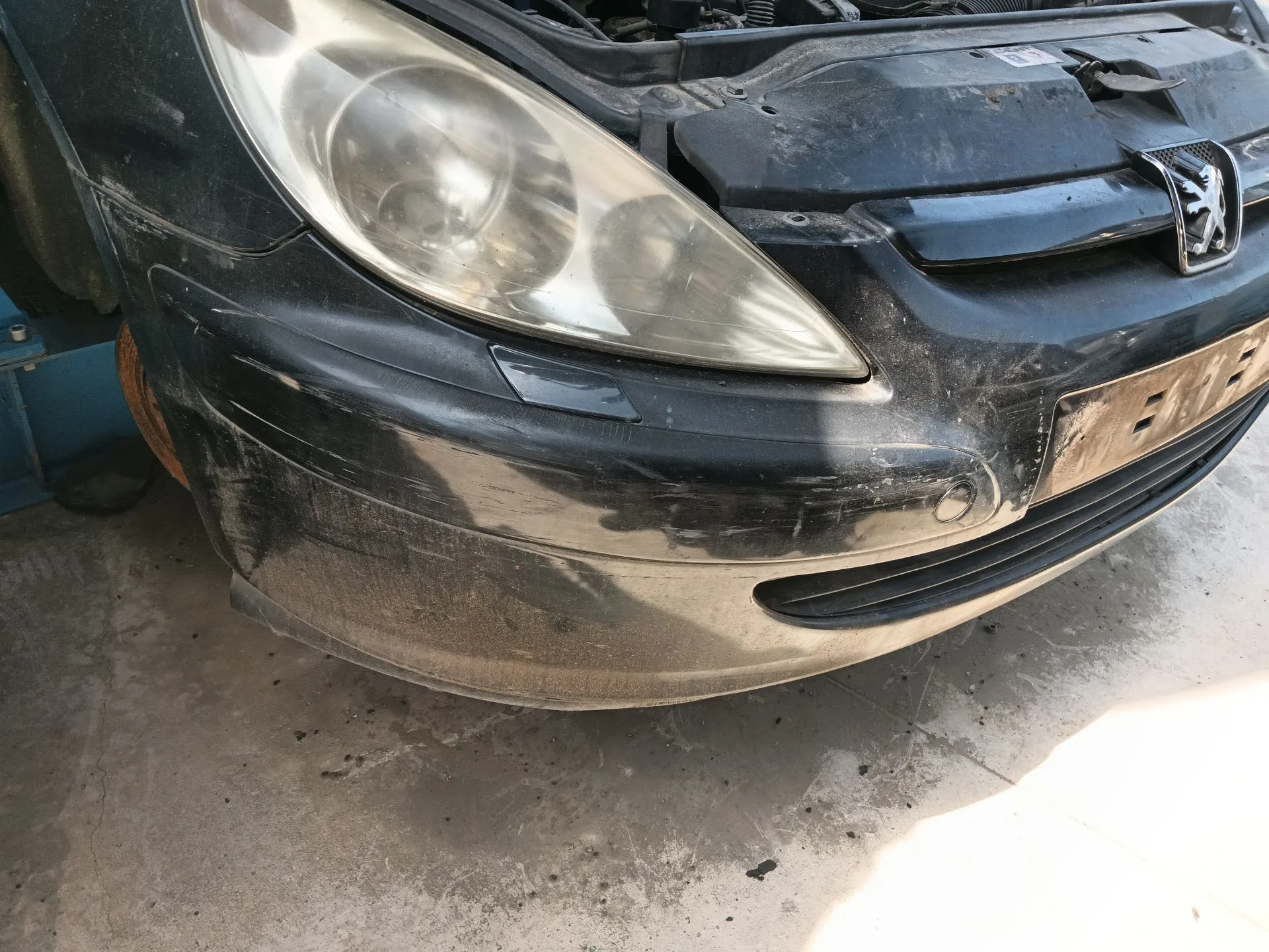 Paragolpes Delantero para Peugeot 307 Cc (3B)