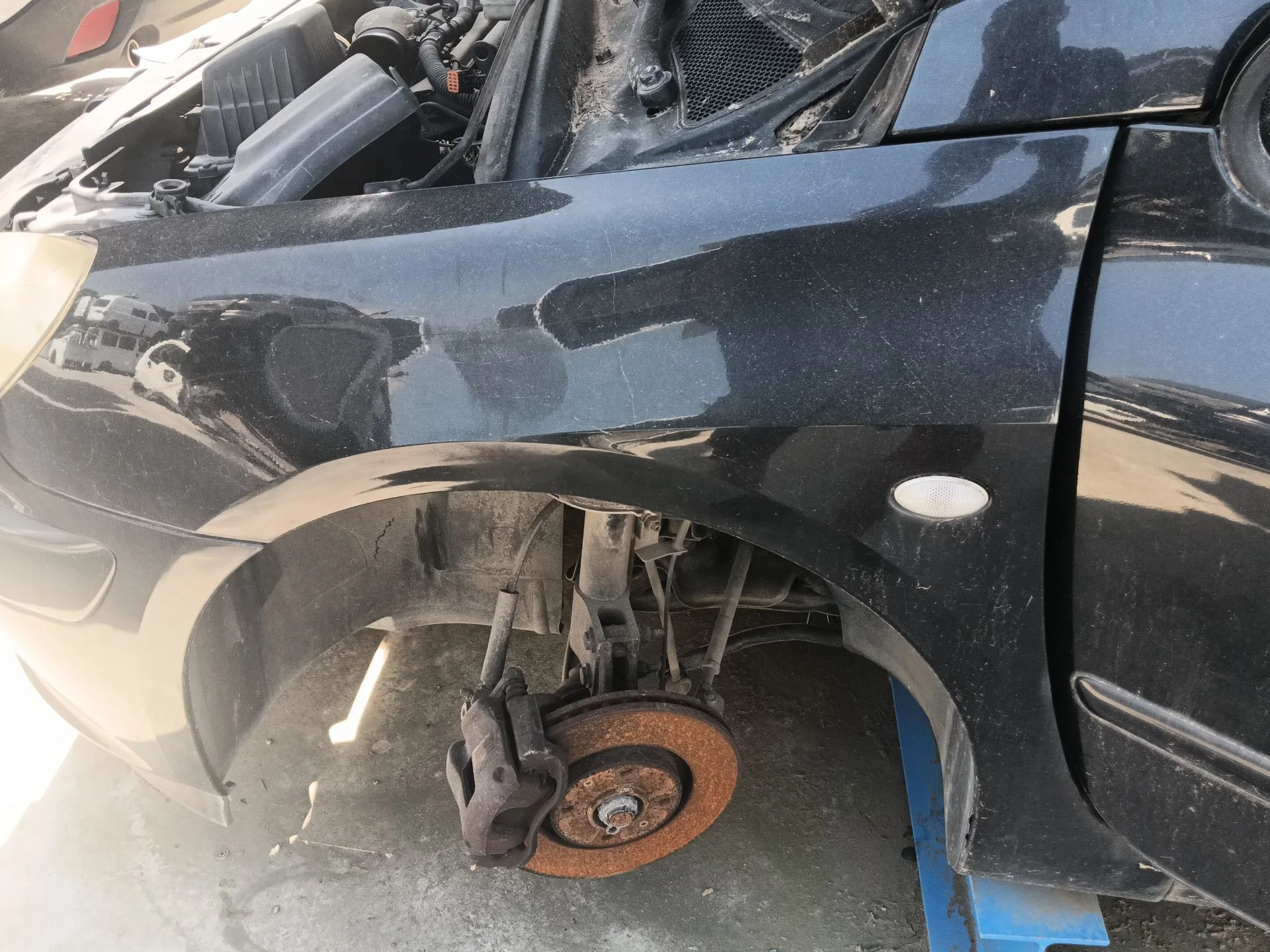 Aleta Delantera Izquierda para Peugeot 307 Cc (3B)