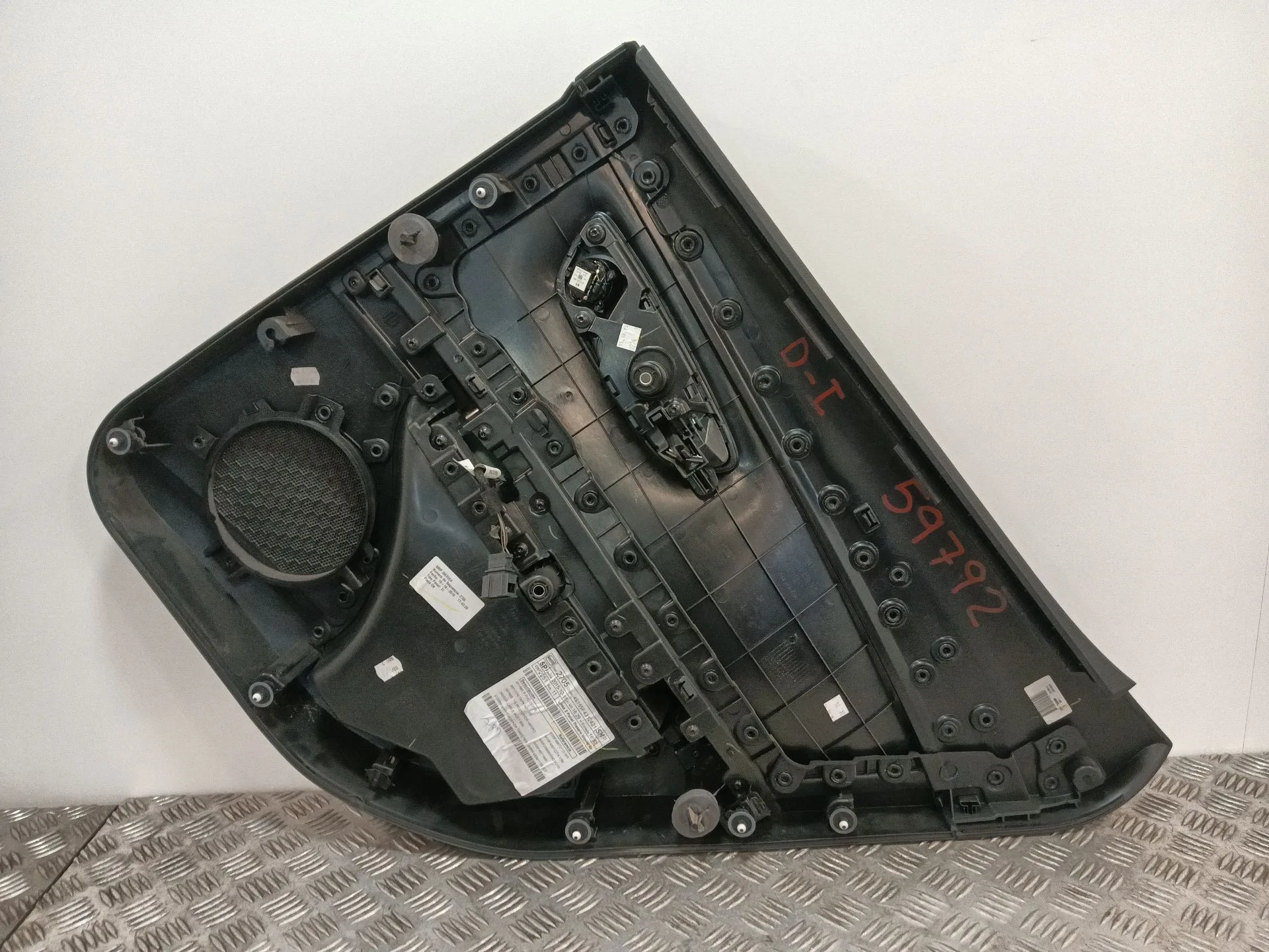 Guarnecido Puerta Trasera Izquierda para Seat Leon (5F1)