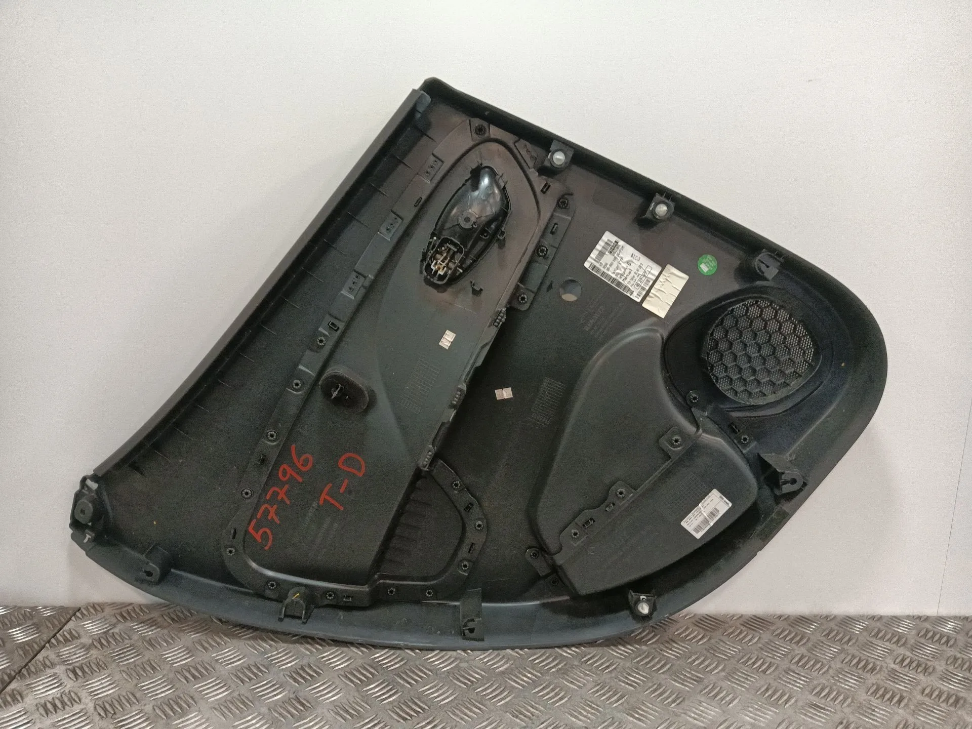 Guarnecido Puerta Trasera Derecha para Renault Clio Iv