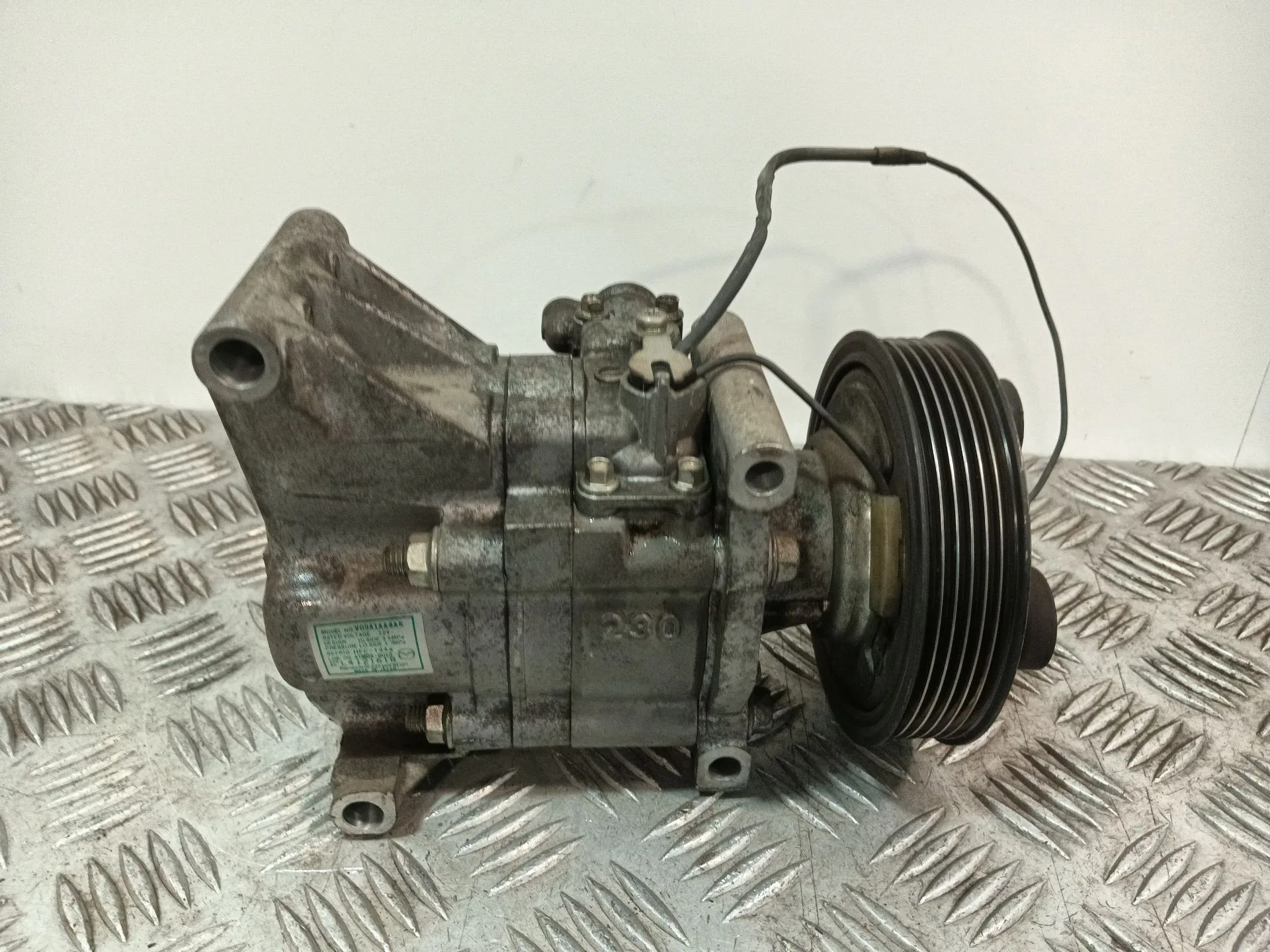 Compresor Aire Acondicionado para Mazda 2 (De_, Dh_)