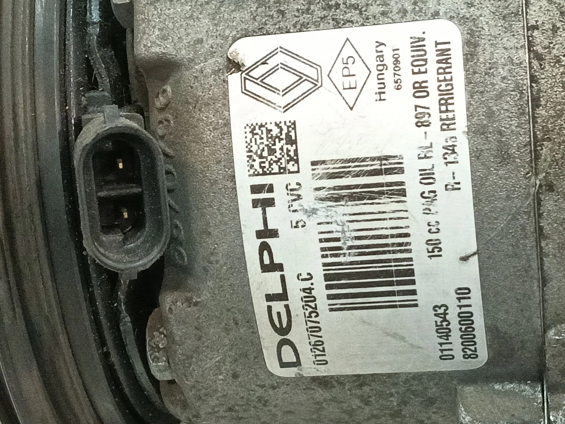Compresor Aire Acondicionado para Nissan Qashqai I (J10, Nj10)