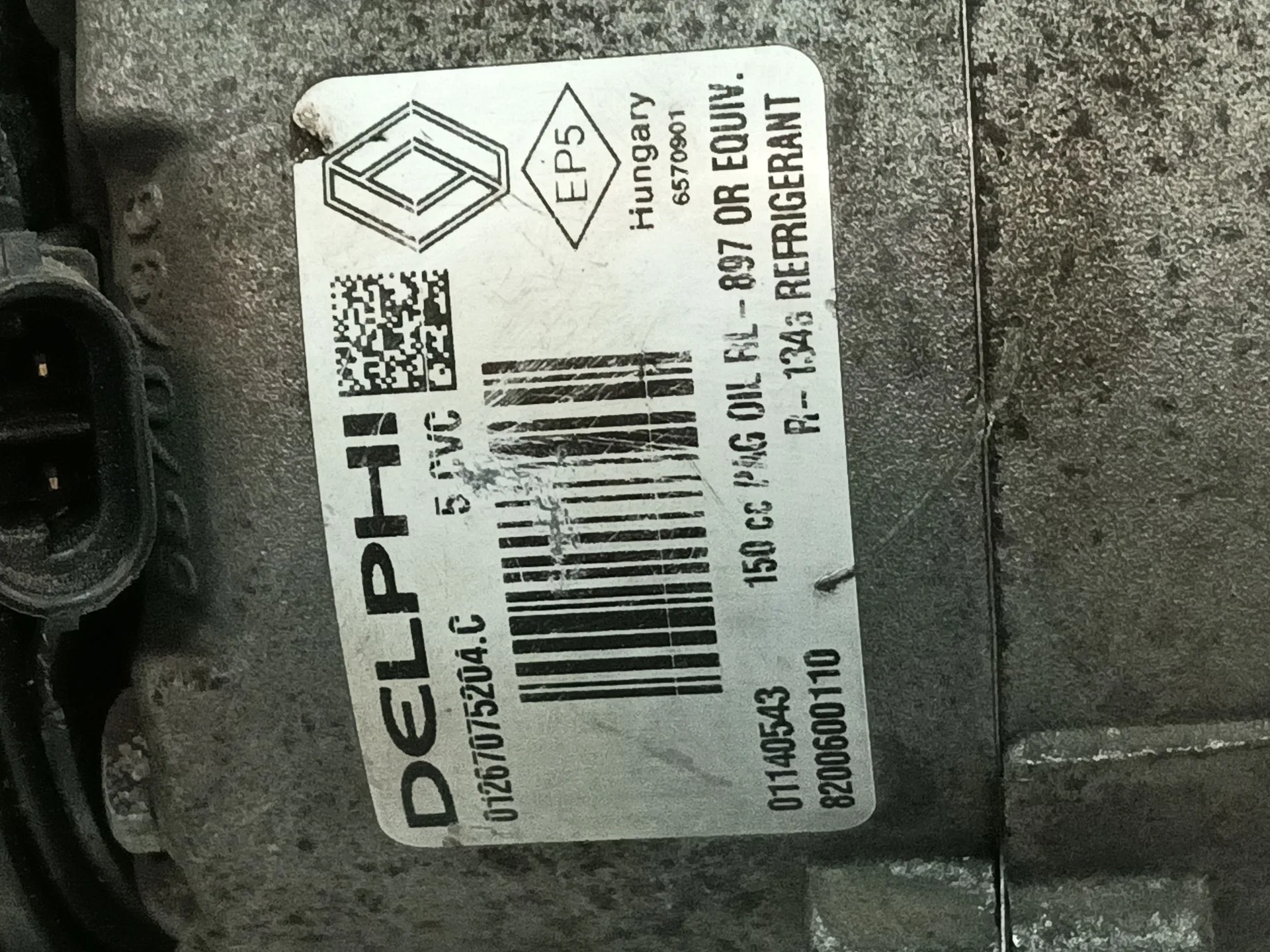 Compresor Aire Acondicionado para Nissan Qashqai I (J10, Nj10)