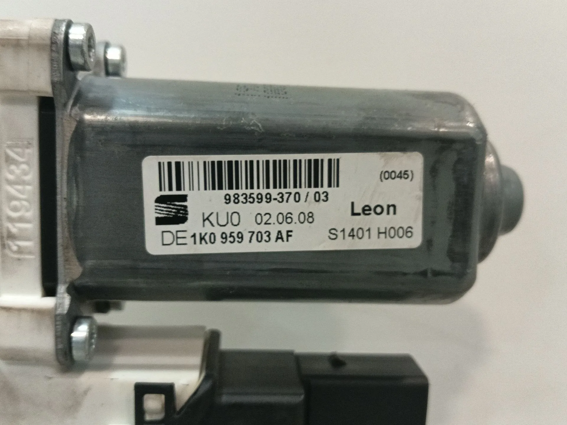 Motor Elevalunas Trasero Izquierdo para Seat Leon (1P1)