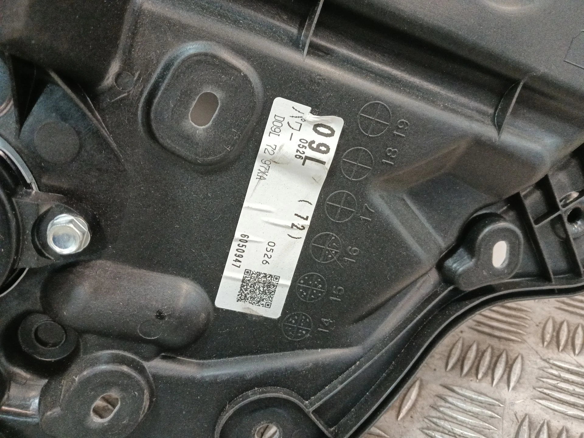 Elevalunas Trasero Derecho para Mazda Cx-3 (Dk)