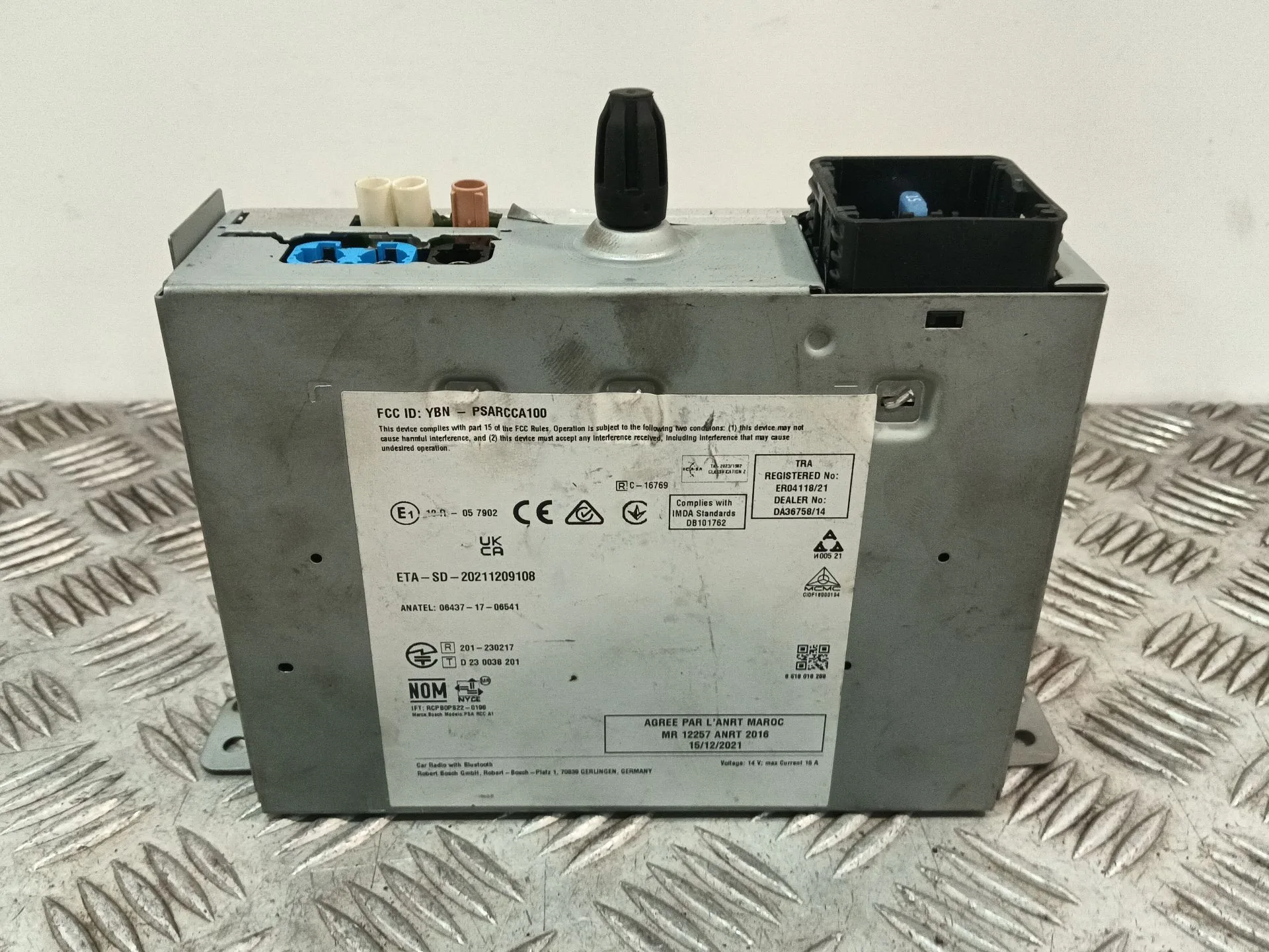 Sistema Audio / Radio Cd para Citroën C3 Aircross I (2R_, 2C_)