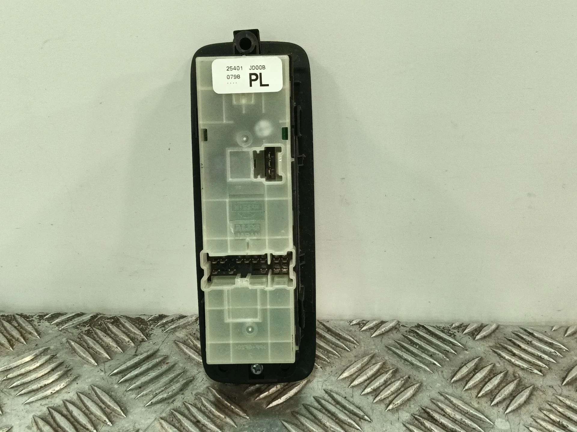 Mando Elevalunas Delantero Izquierdo para Nissan Qashqai I (J10, Nj10)