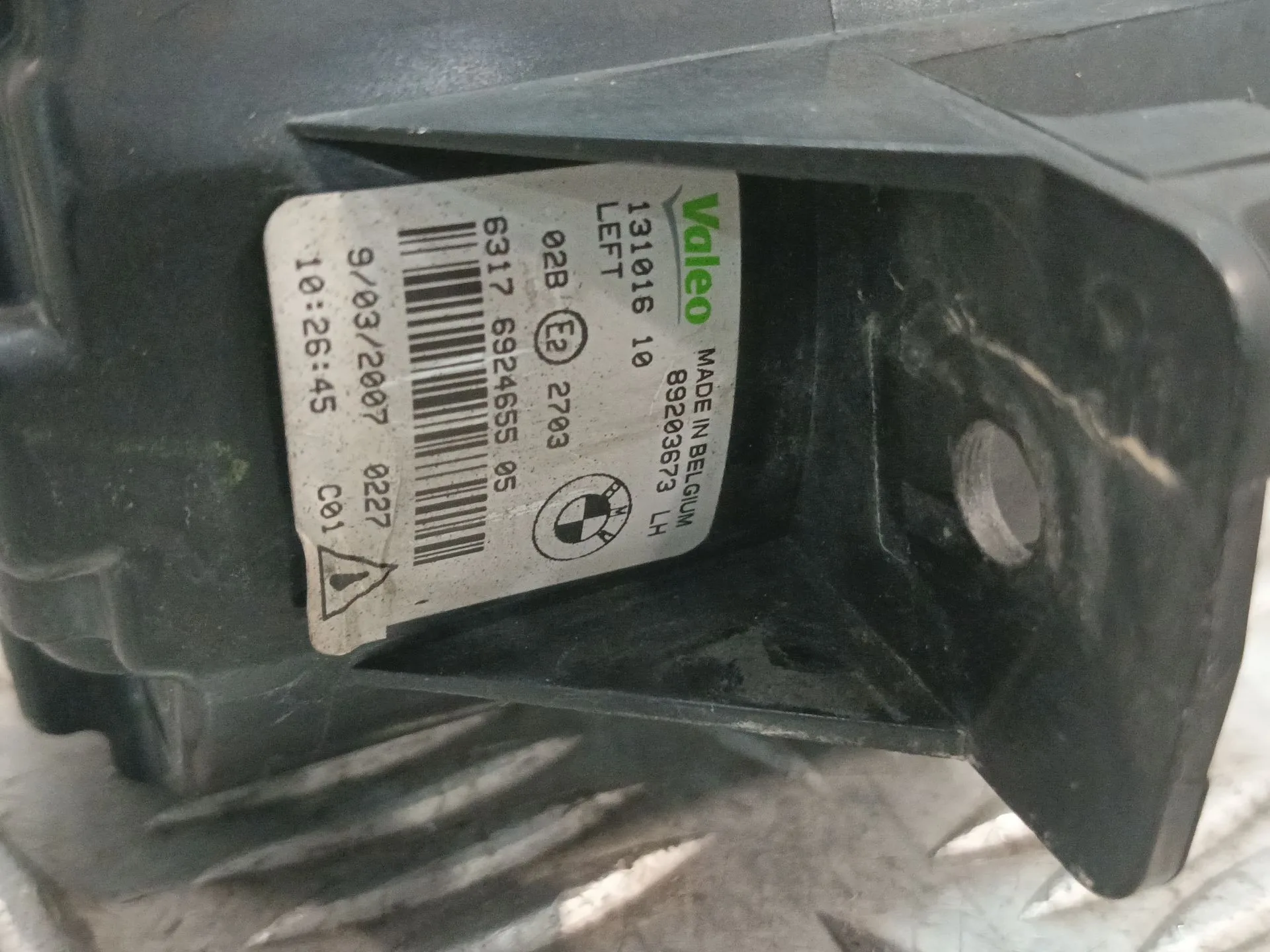 Faro Antiniebla Izquierdo para Bmw X3 (E83)