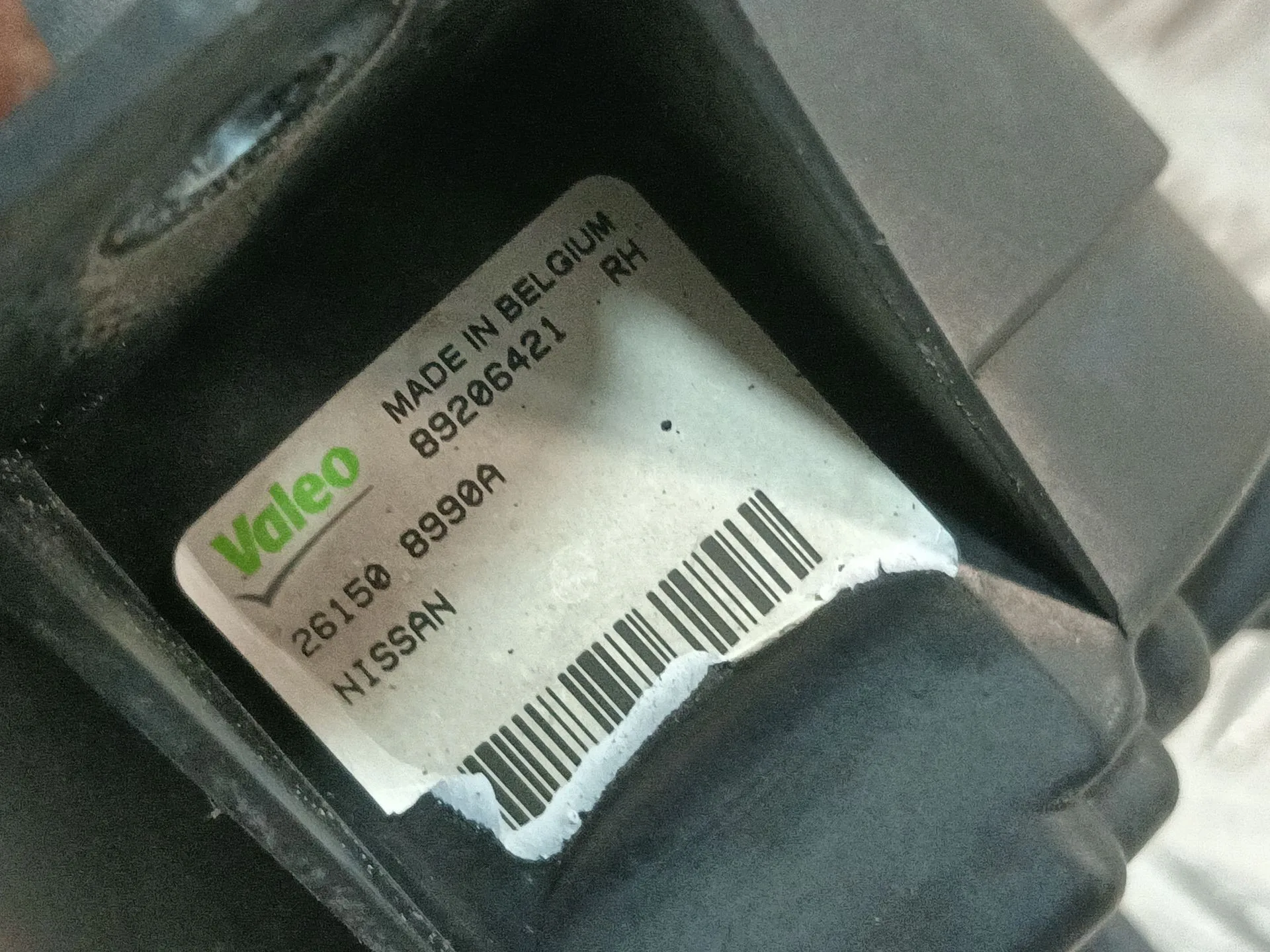 Faro Antiniebla Derecho para Nissan Qashqai I (J10, Nj10)