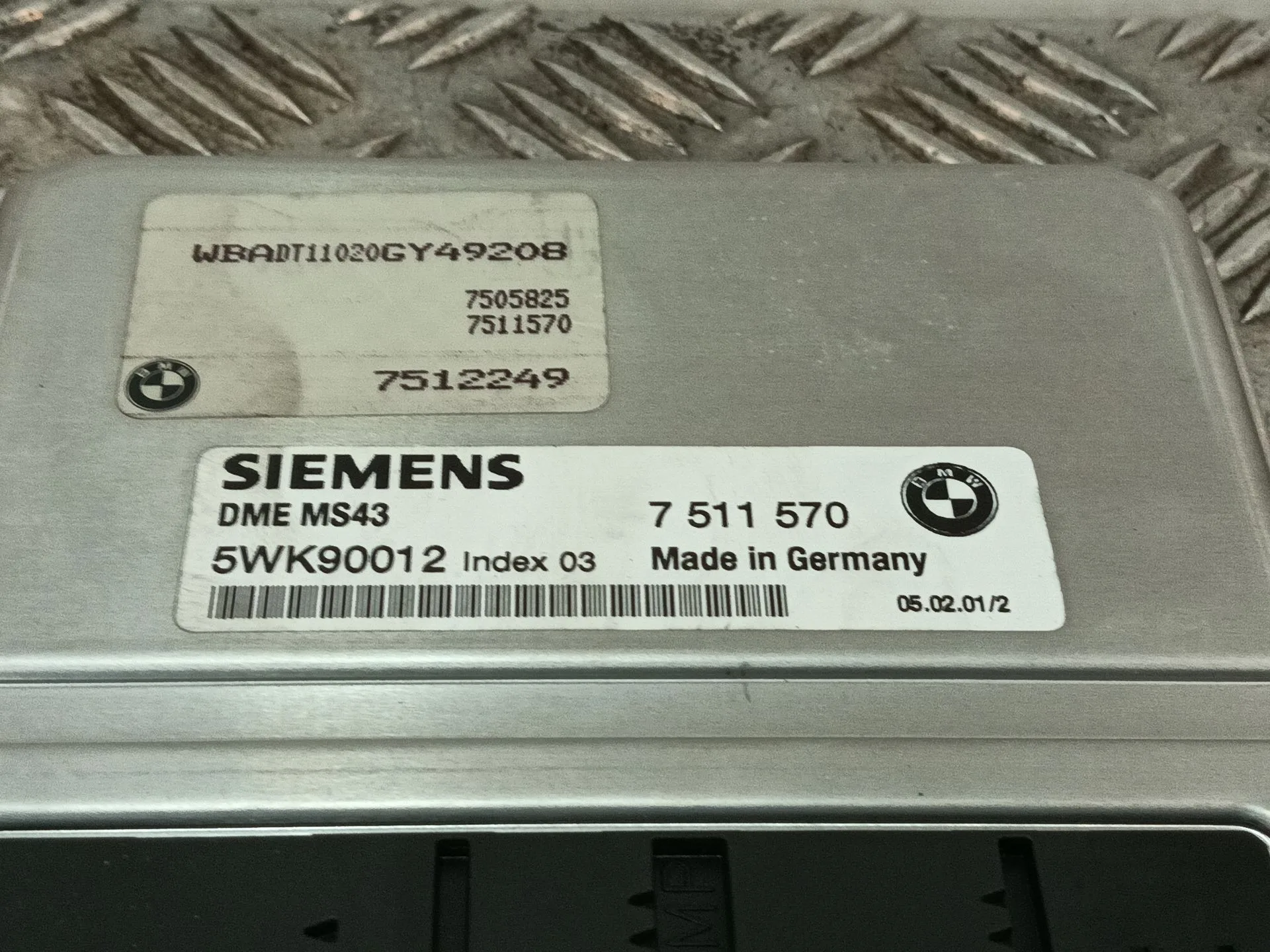 Centralita Motor Uce para Bmw 5 (E39)