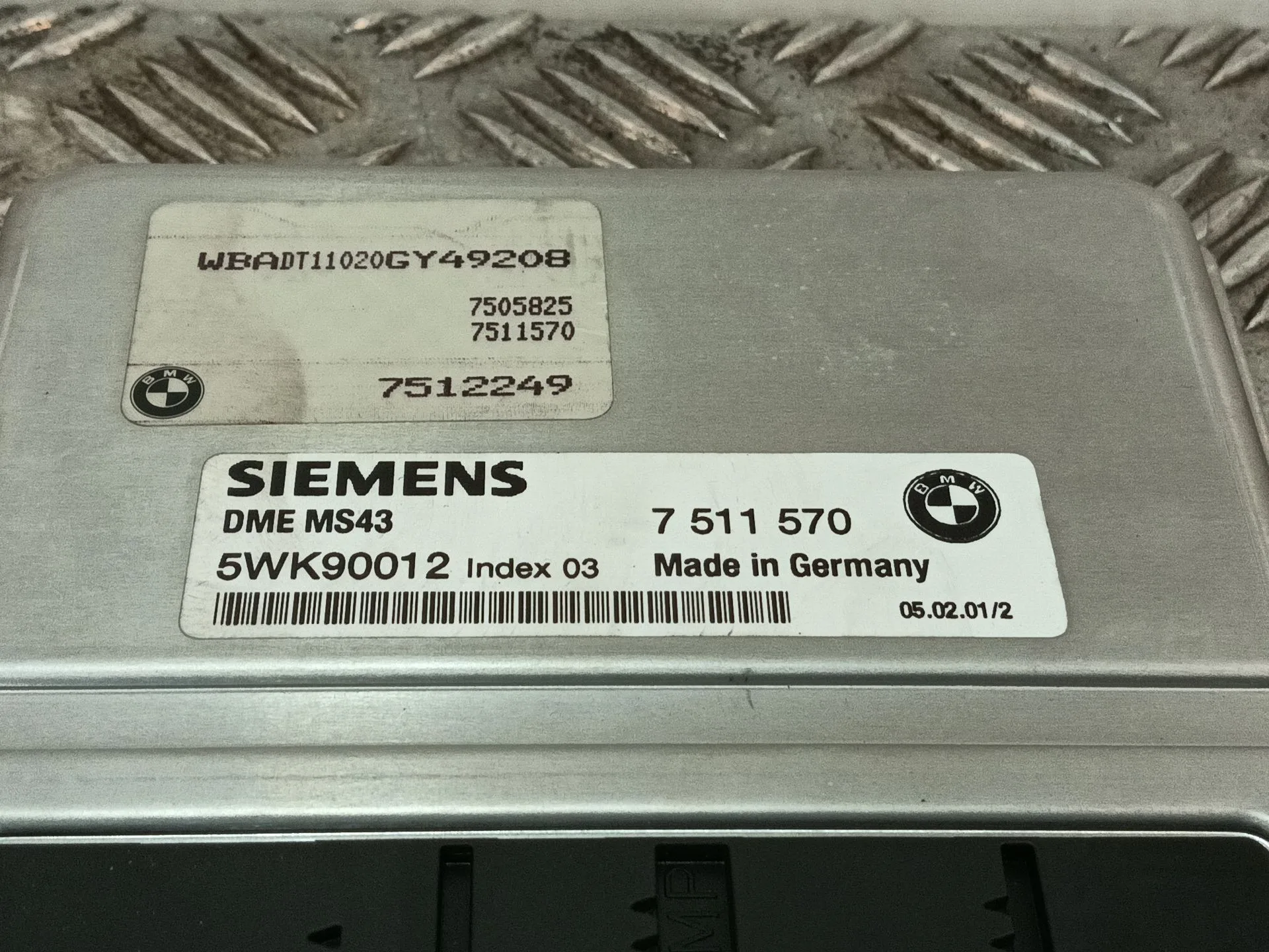 Centralita Motor Uce para Bmw 5 (E39)