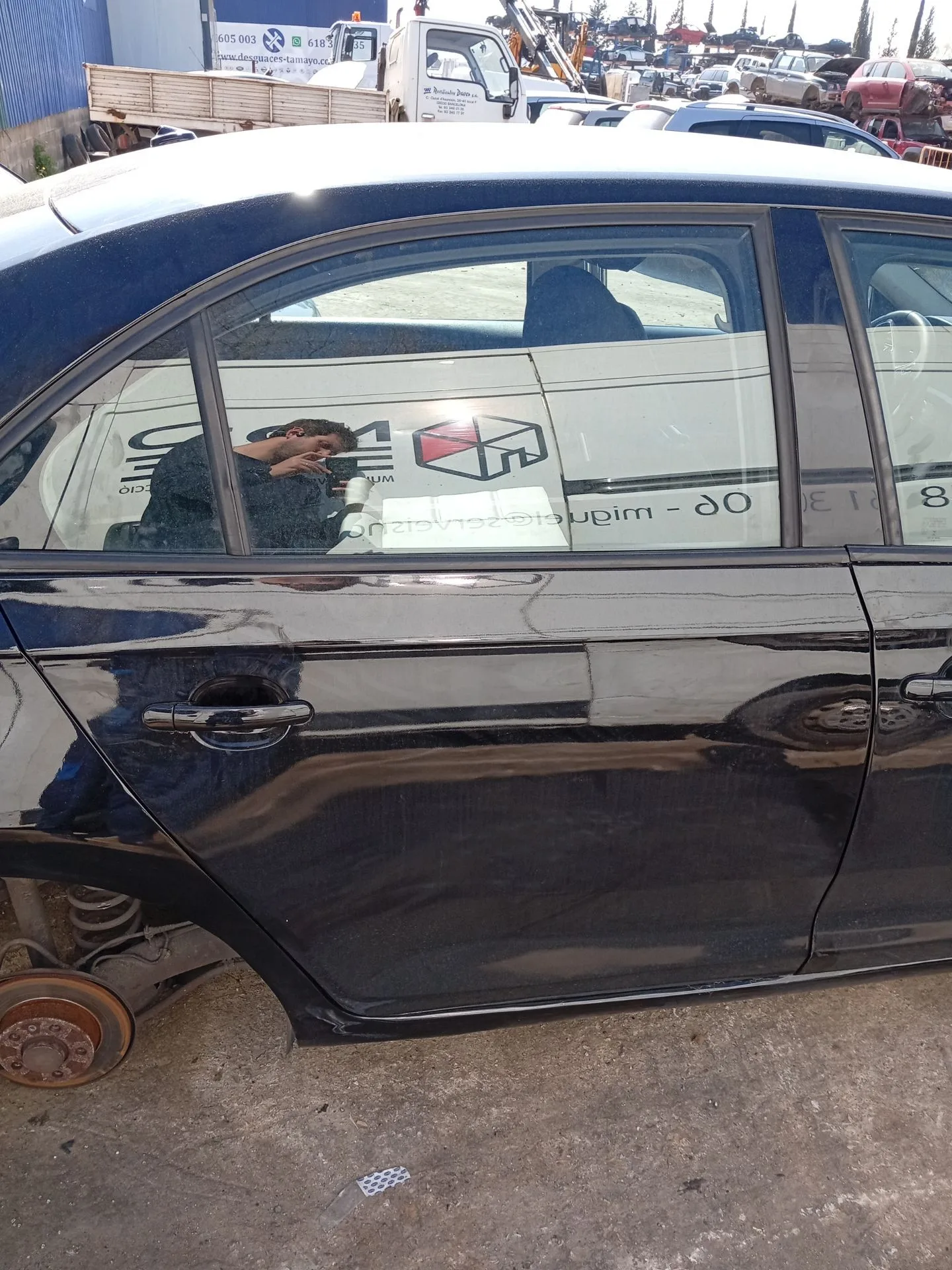 Puerta Trasera Derecha para Seat Toledo Iv (Kg3)