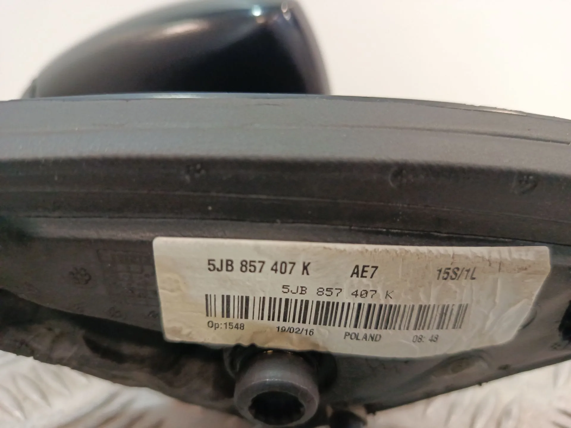 Retrovisor Izquierdo para Seat Toledo Iv (Kg3)