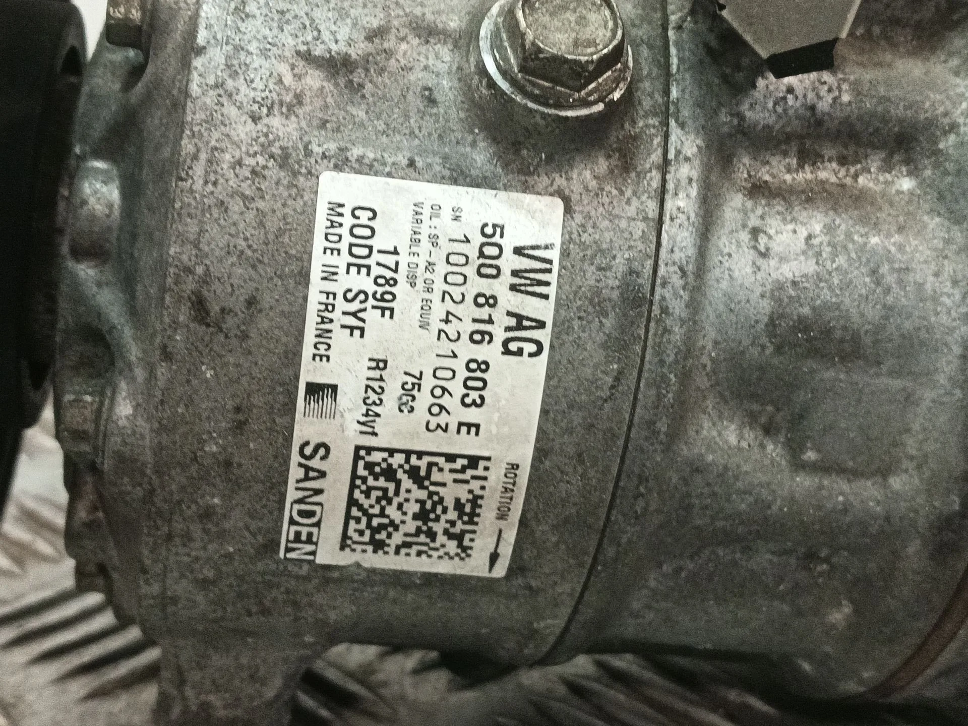 Compresor Aire Acondicionado para Seat Ibiza Iv (6J5, 6P1)