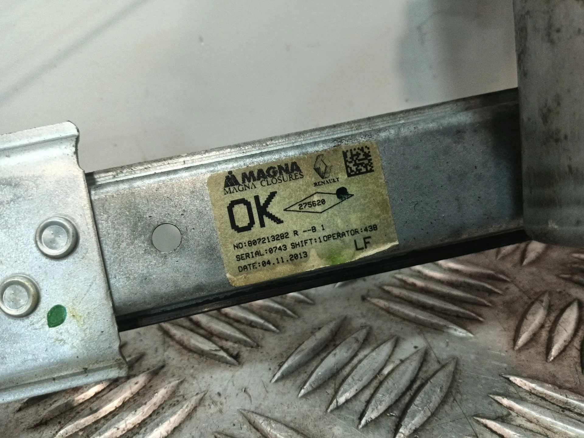 Elevalunas Delantero Izquierdo para Dacia Sandero Ii (B8_)