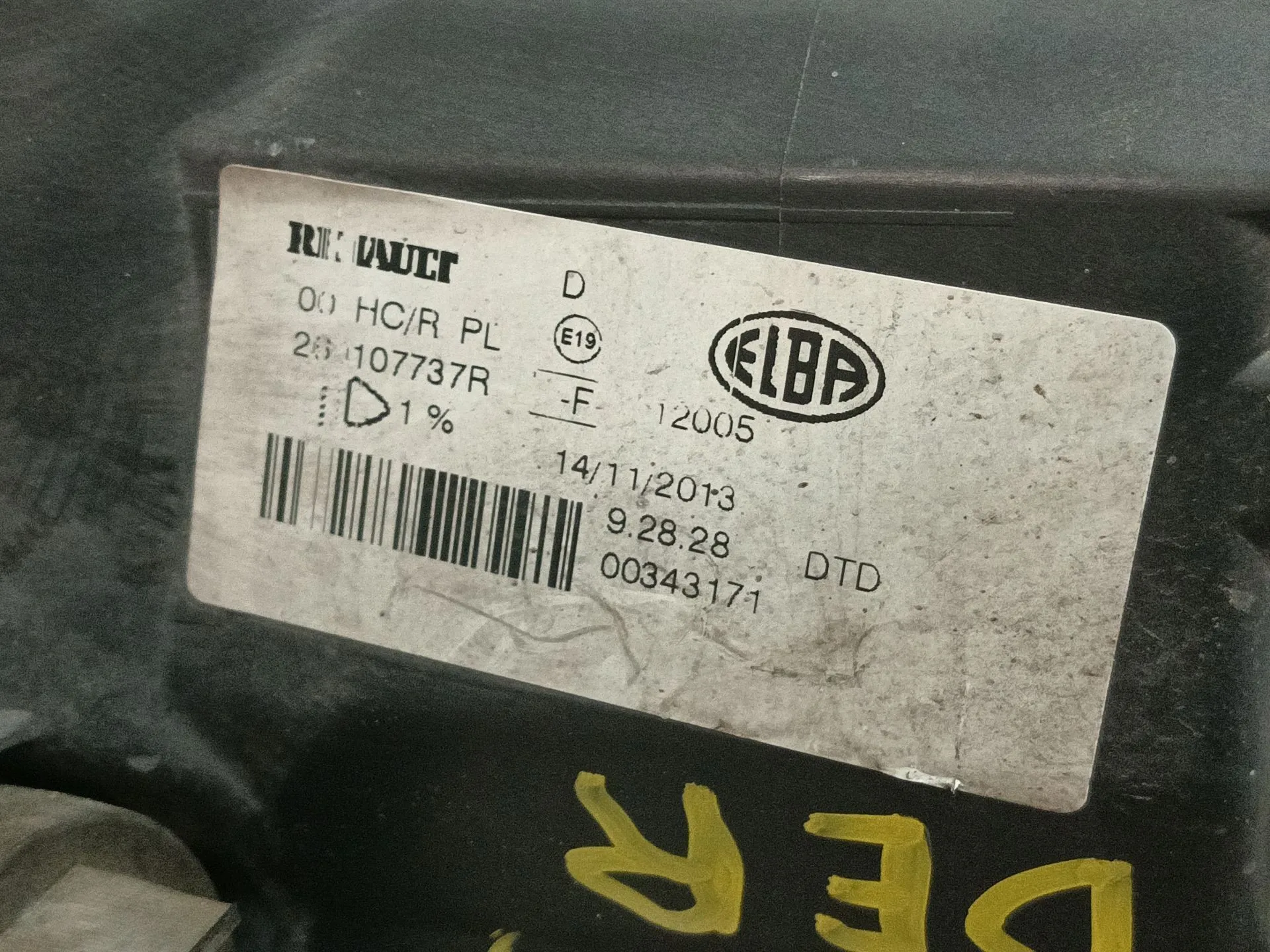 Faro Derecho para Dacia Sandero Ii (B8_)