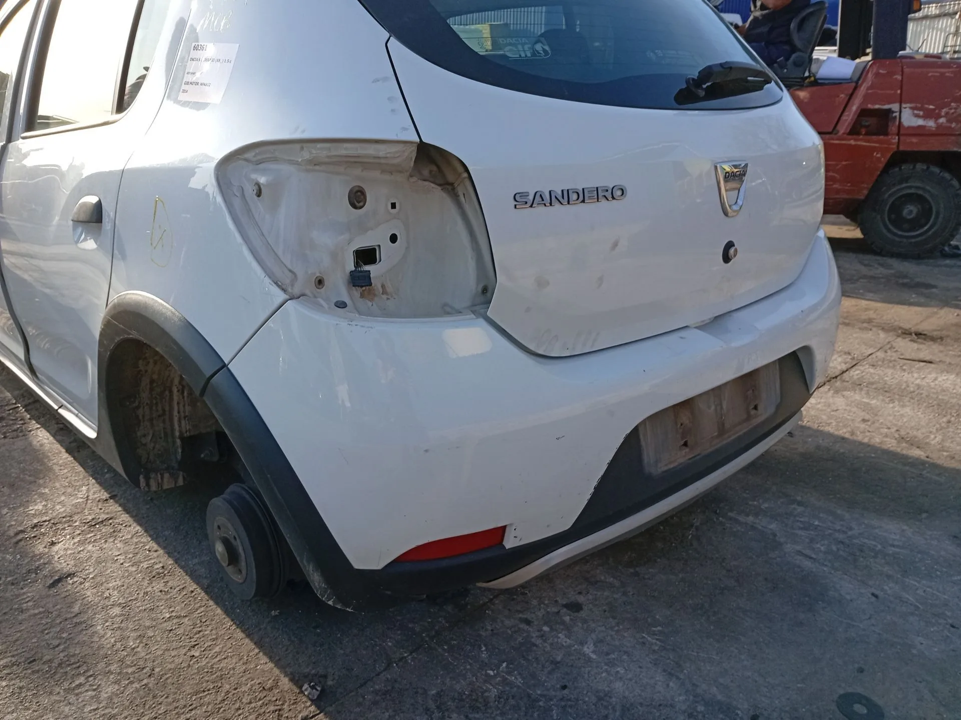 Paragolpes Trasero para Dacia Sandero Ii (B8_)