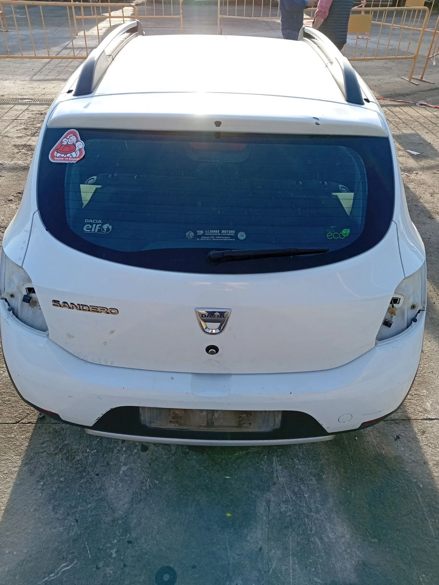 Porton Trasero para Dacia Sandero Ii (B8_)