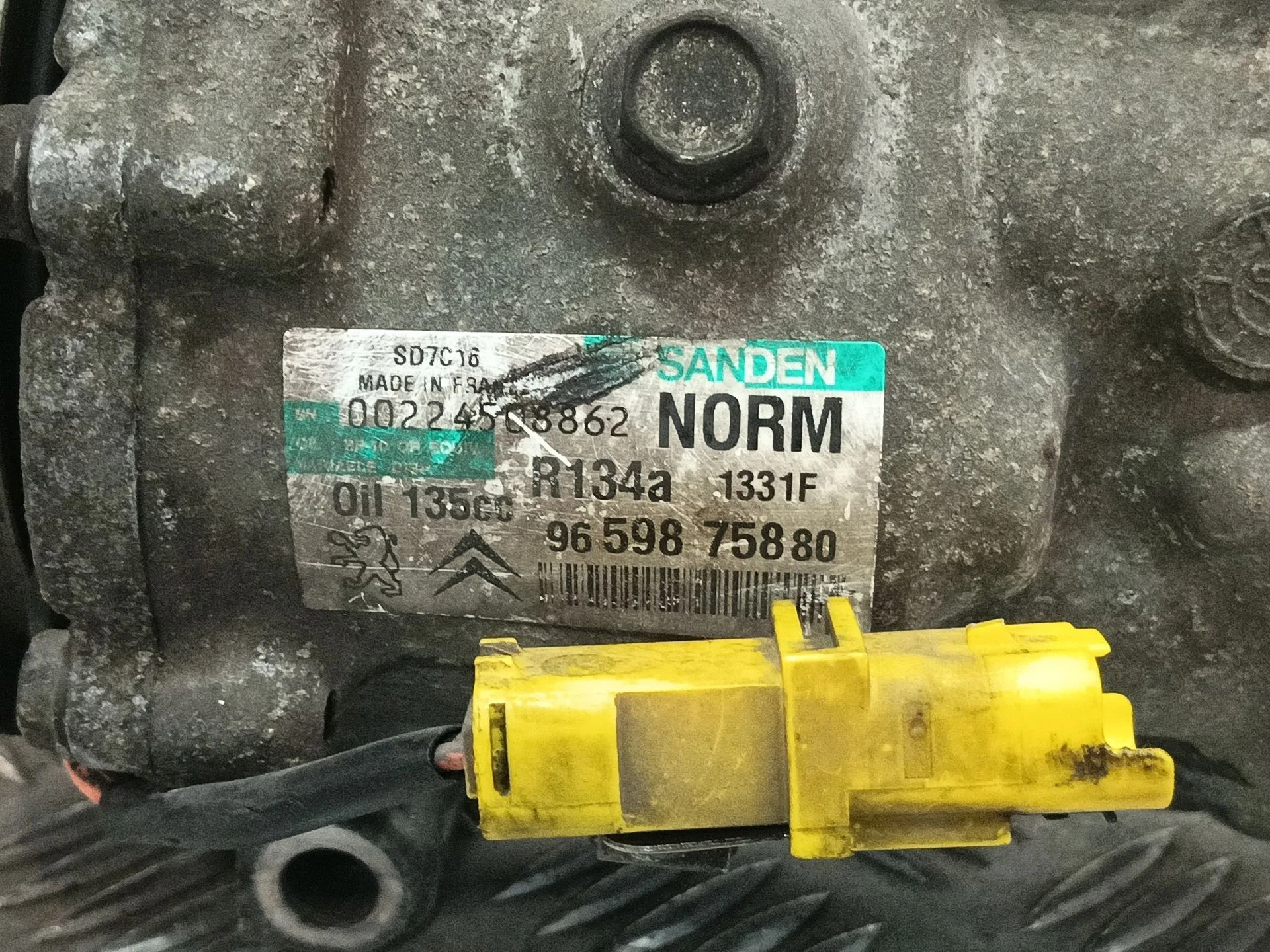 Compresor Aire Acondicionado para Peugeot 308 Sw I (4E_, 4H_)