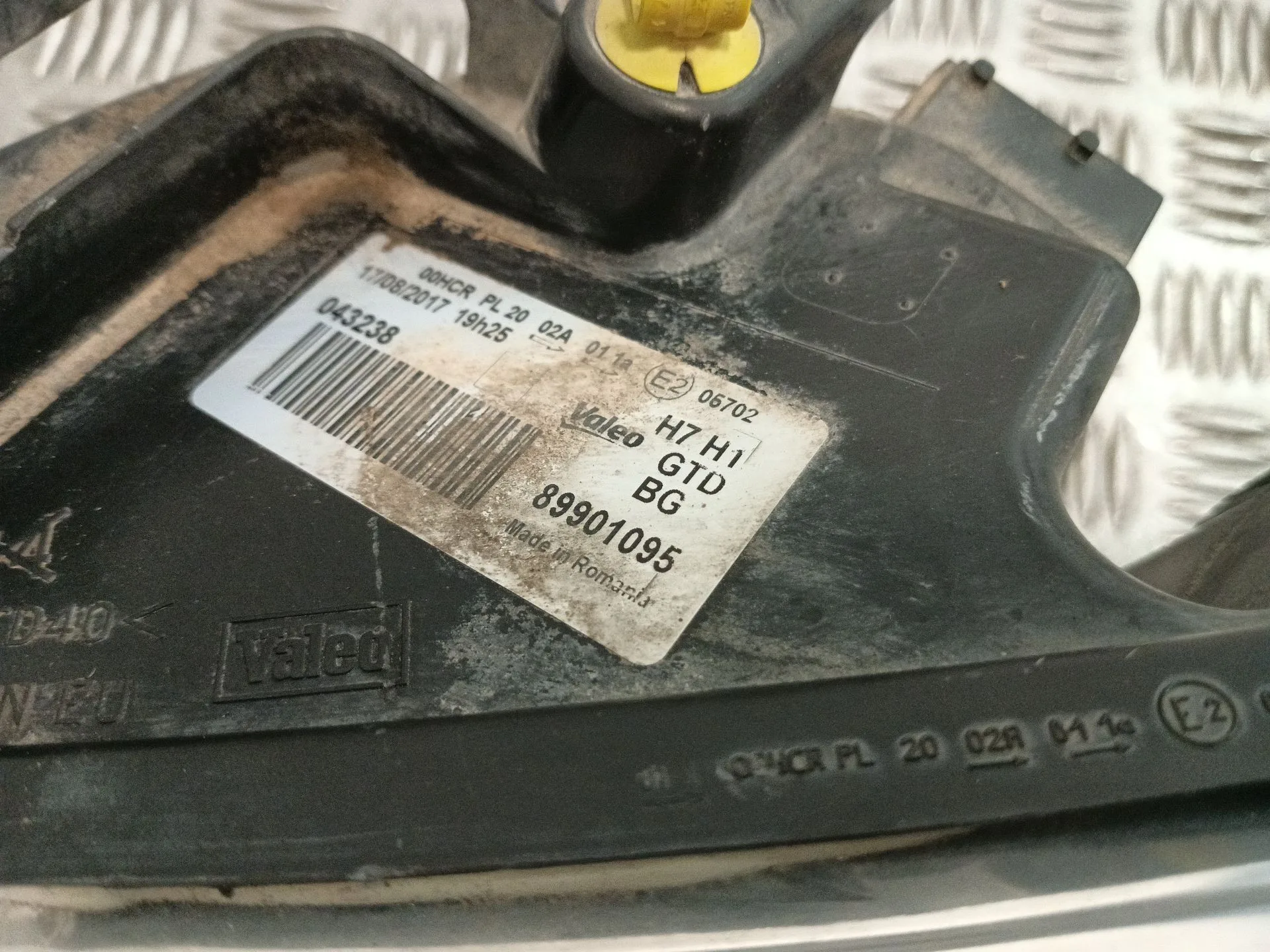 Faro Izquierdo para Peugeot 207/207+ (Wa_, Wc_)