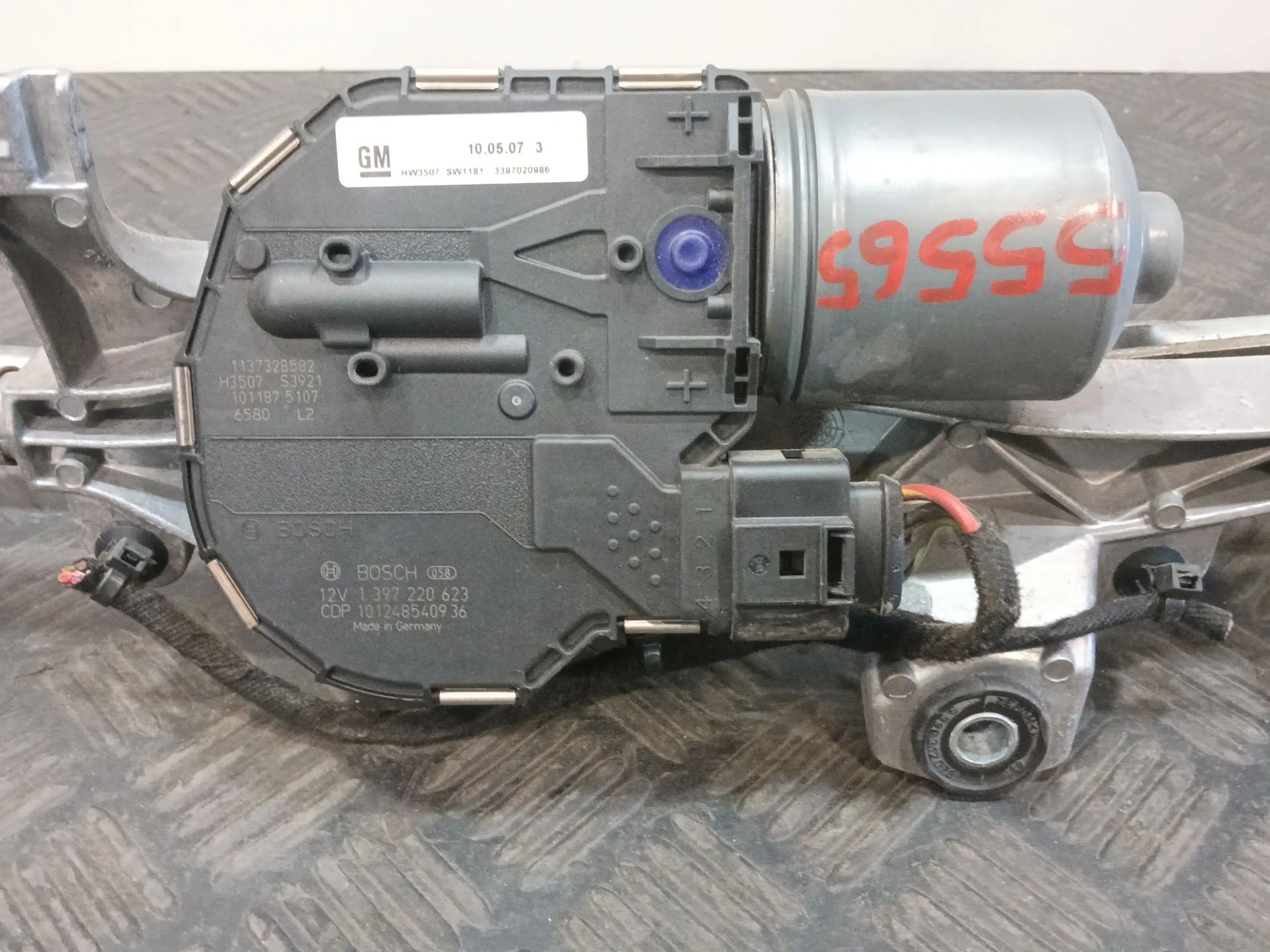 Motor Limpia Delantero para Opel Astra J Lim.