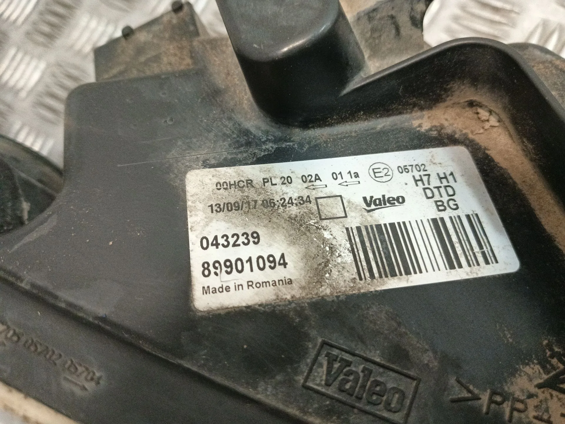 Faro Derecho para Peugeot 207/207+ (Wa_, Wc_)