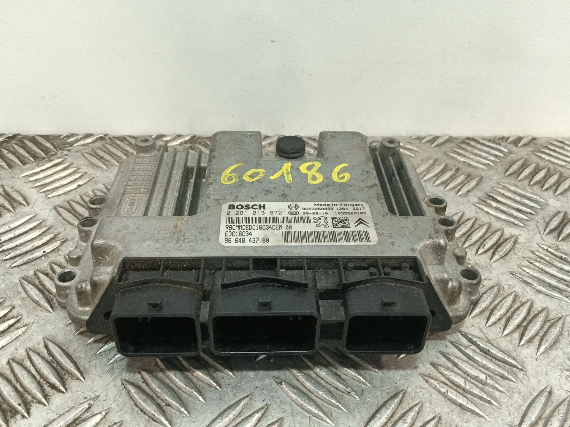Centralita Motor Uce para Peugeot Partner Monospace (5_, G_)