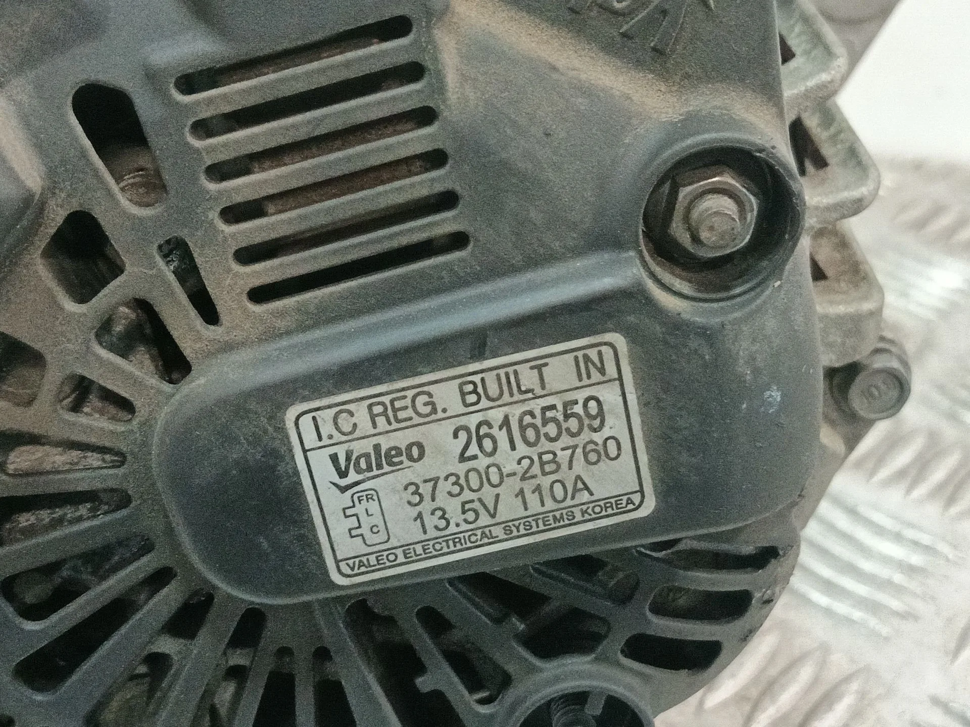 Alternador para Hyundai Ix20 (Jc)