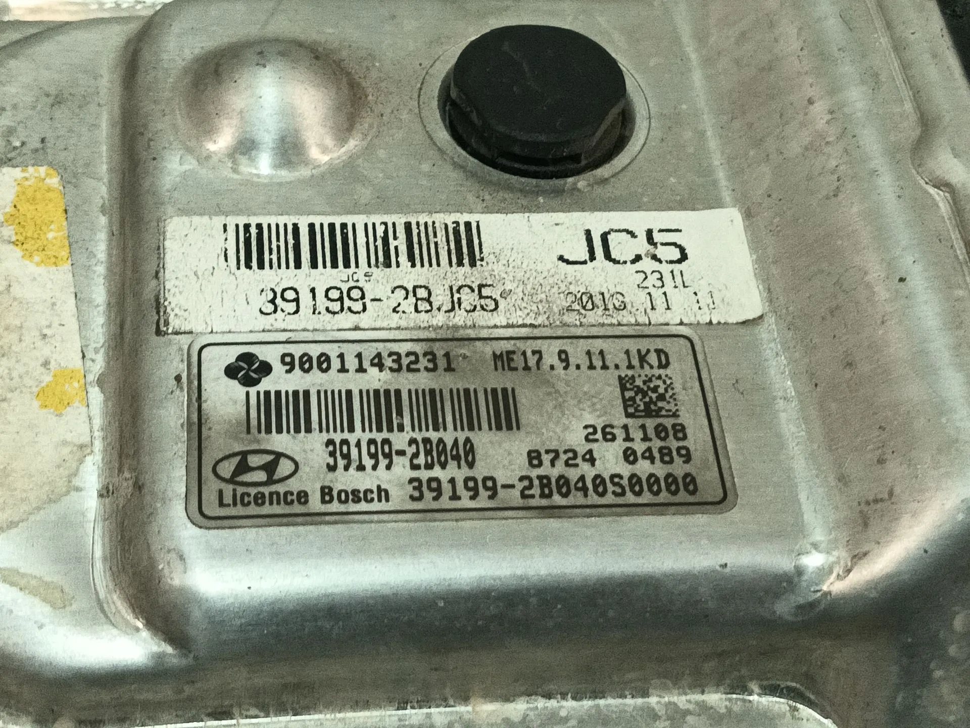 Centralita Motor Uce para Hyundai Ix20 (Jc)