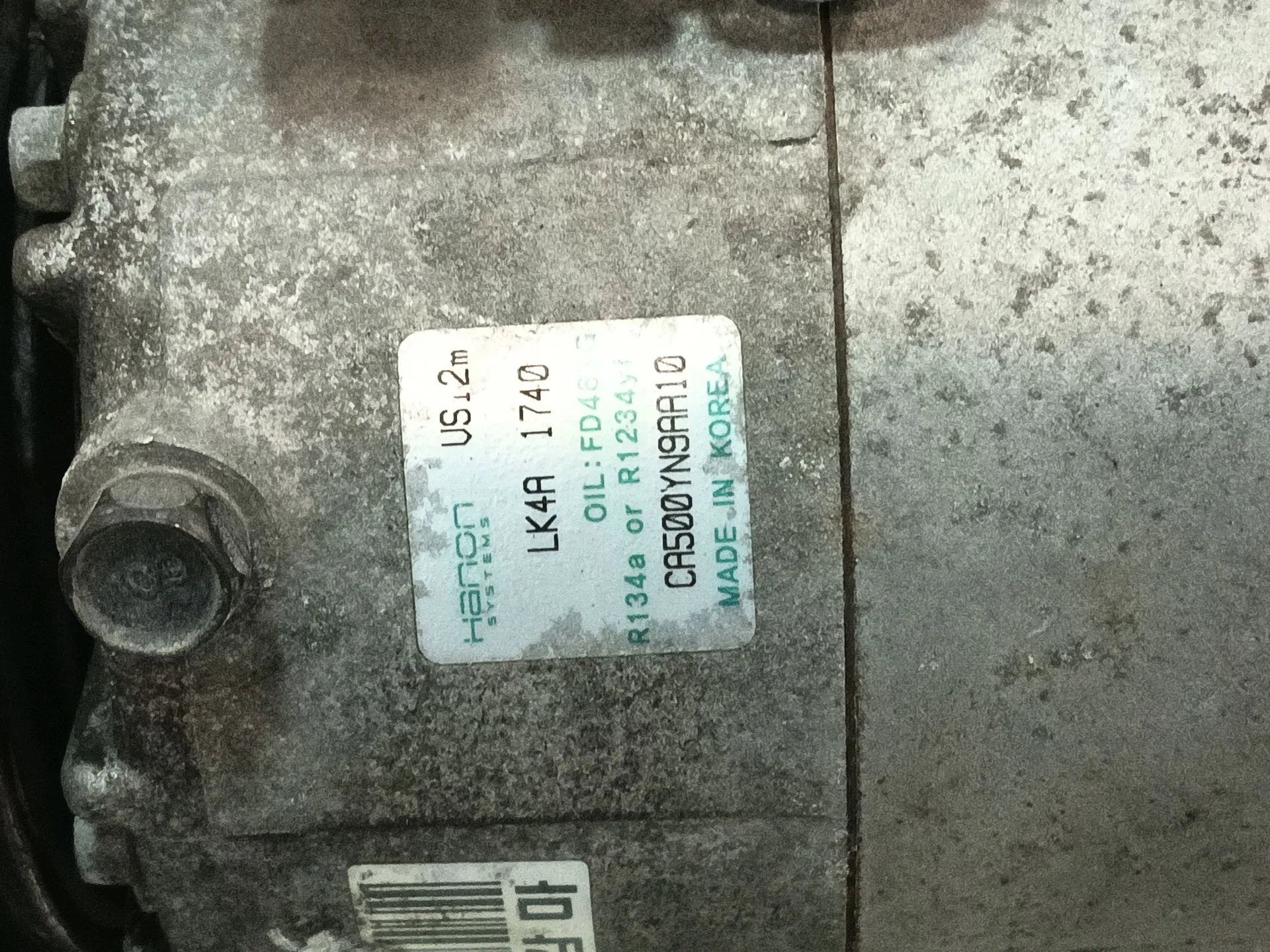 Compresor Aire Acondicionado para Hyundai Ix20 (Jc)