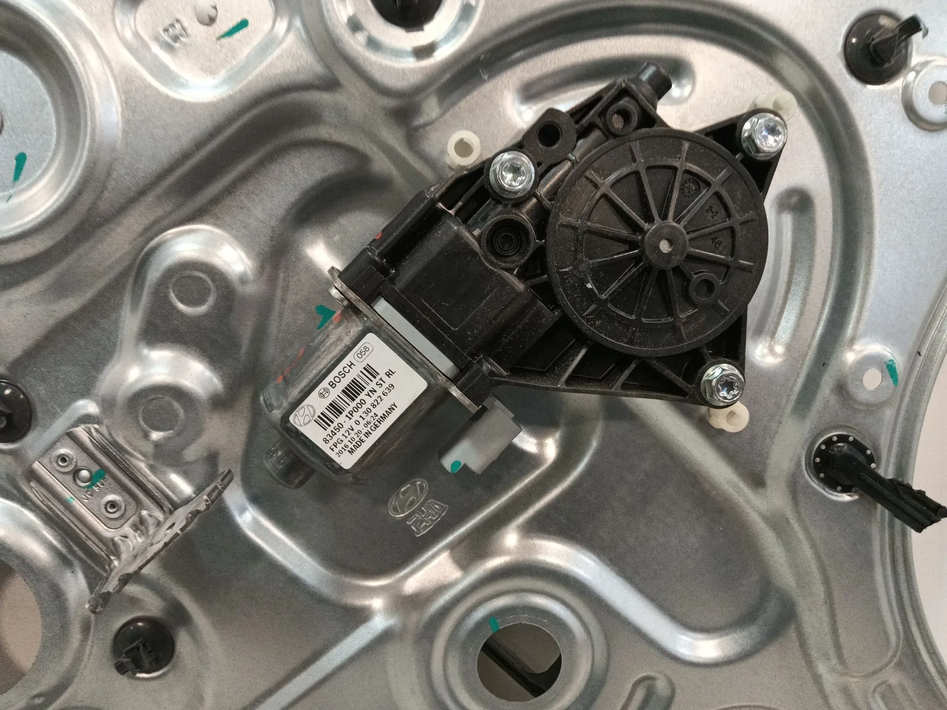 Elevalunas Trasero Izquierdo para Hyundai Ix20 (Jc)