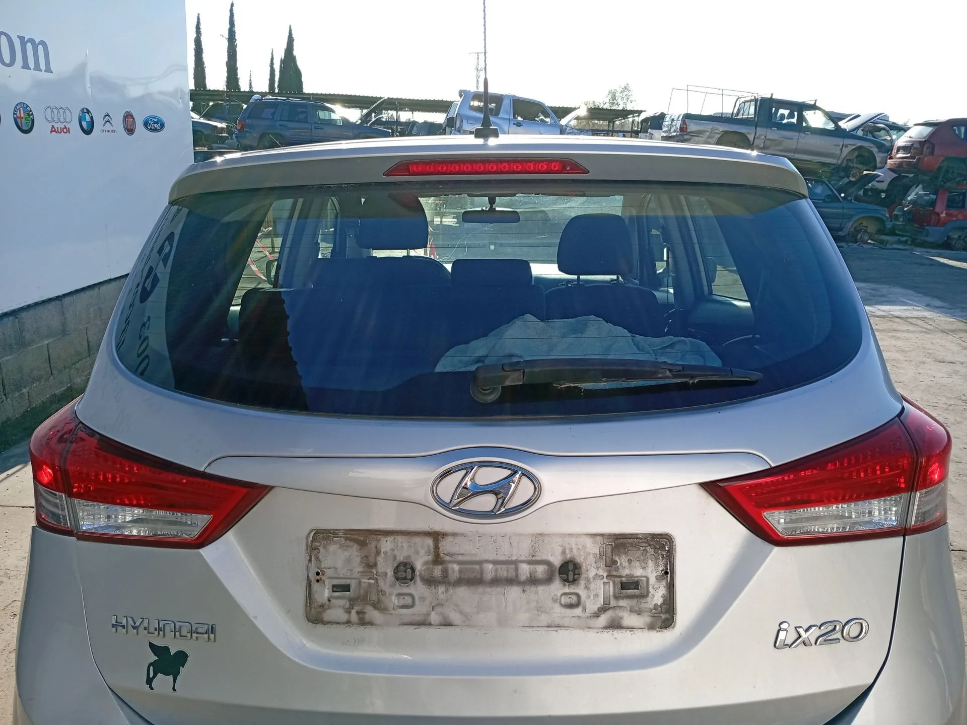 Motor Limpia Trasero para Hyundai Ix20 (Jc)