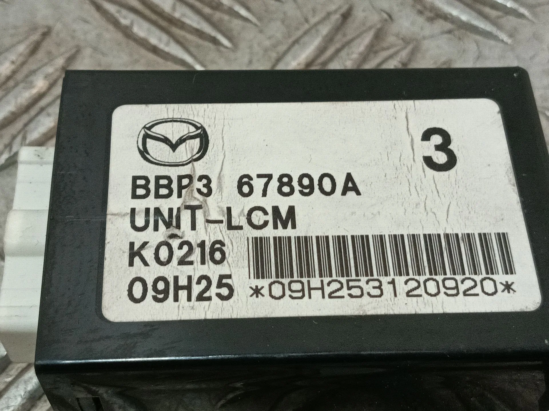 Modulo Electronico para Mazda 3 Lim. (Bl)
