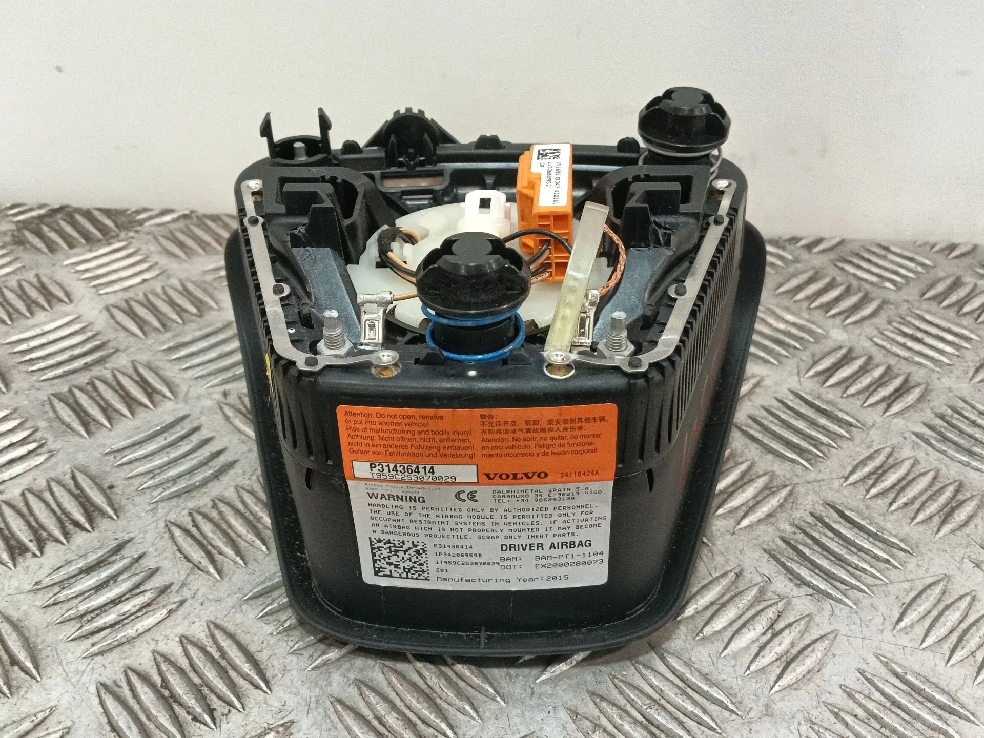 Airbag Delantero Izquierdo para Volvo V40 Hatchback (525)