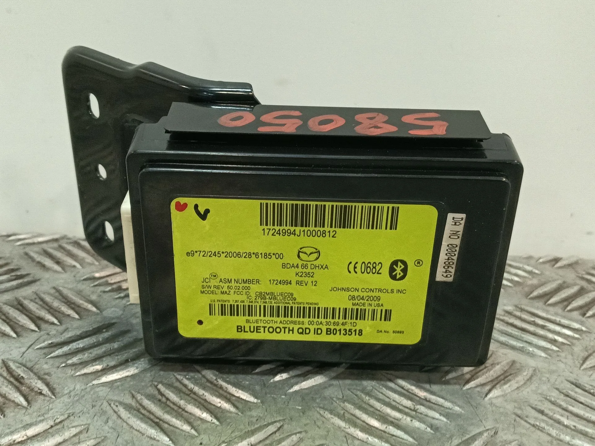 Modulo Electronico para Mazda 3 Lim. (Bl)